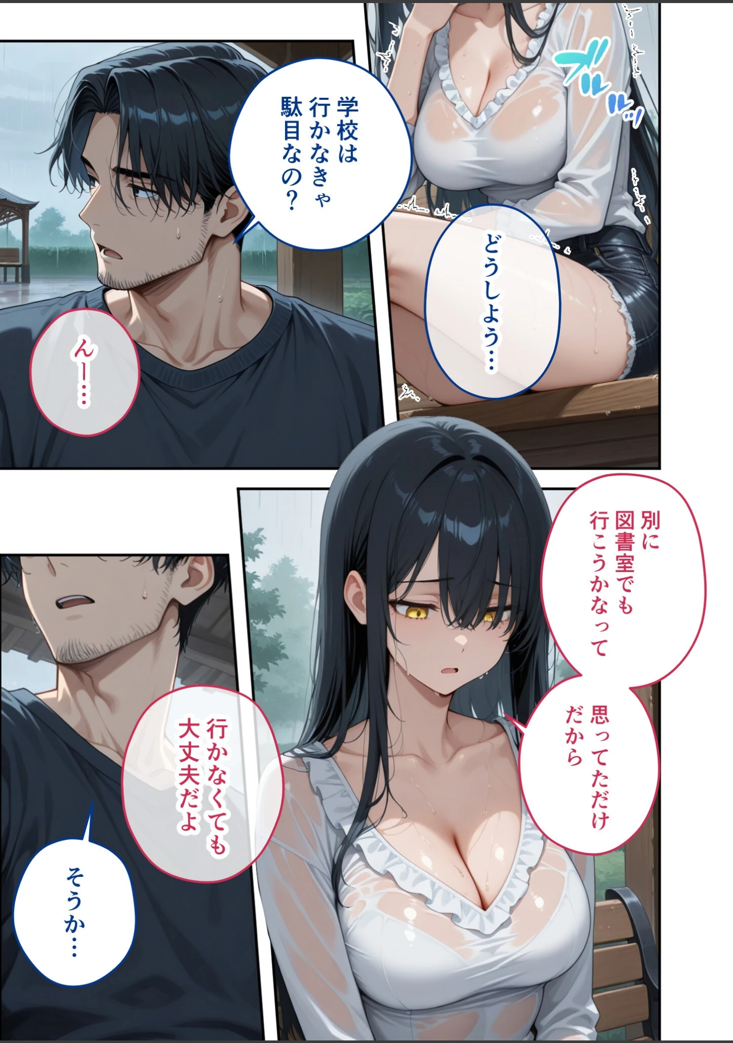 「COMICシャルム 8」（COMICシャルム編集部） 試し読み 58ページ目