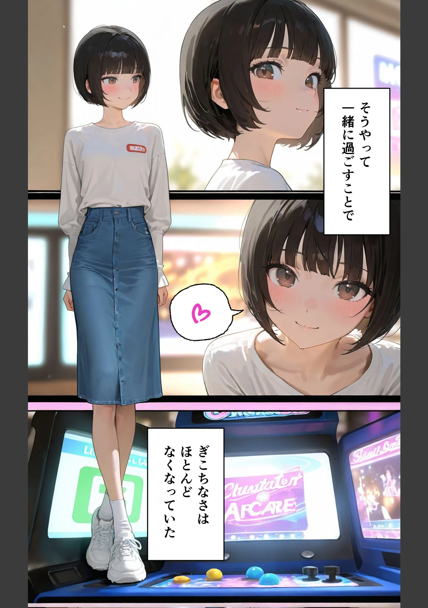 「【全2作収録】彼女を俺の性癖に染める過程 1＆2 〜先輩が喜んでくれるなら…〜 モザイク版」（TAIL LOVERS） 試し読み 8ページ目