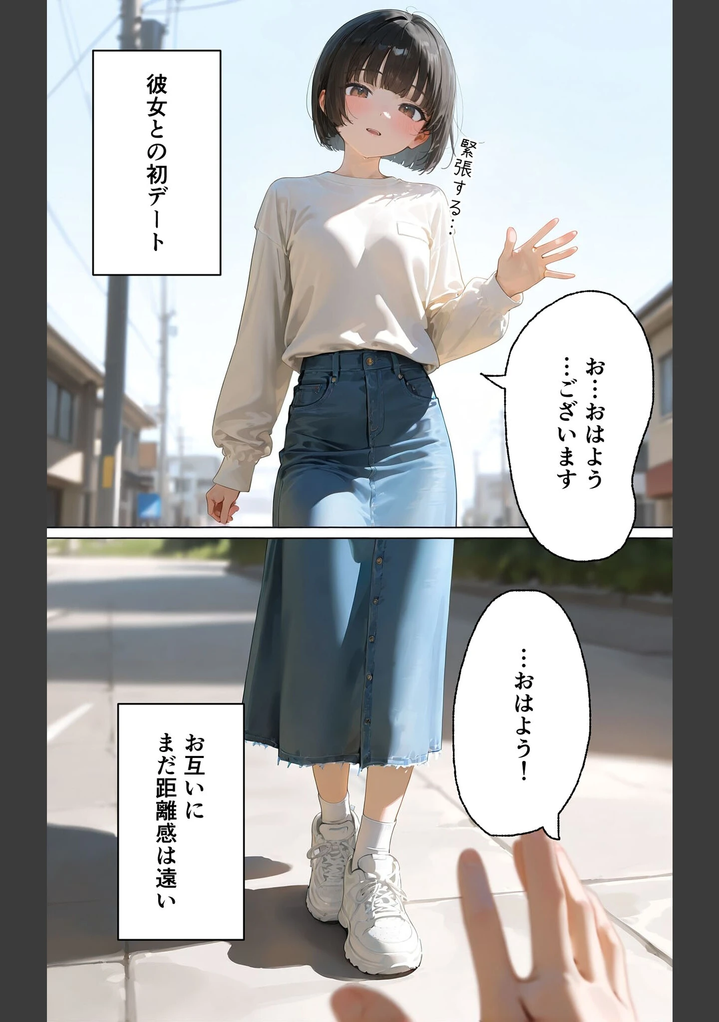 「【全2作収録】彼女を俺の性癖に染める過程 1＆2 〜先輩が喜んでくれるなら…〜 モザイク版」（TAIL LOVERS） 試し読み 6ページ目