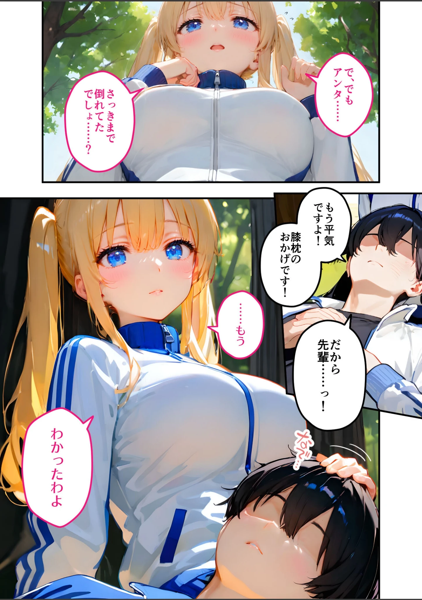 「ツンデレマネージャーのオナサポえっち モザイク版」（ざこへみー） 試し読み 12ページ目