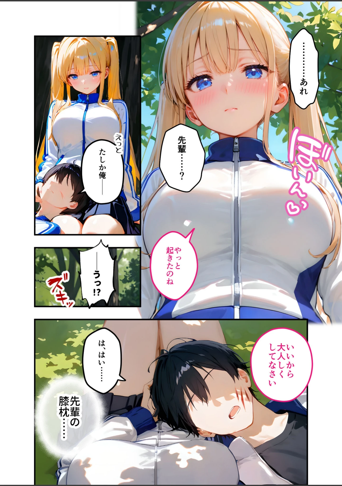 「ツンデレマネージャーのオナサポえっち モザイク版」（ざこへみー） 試し読み 5ページ目