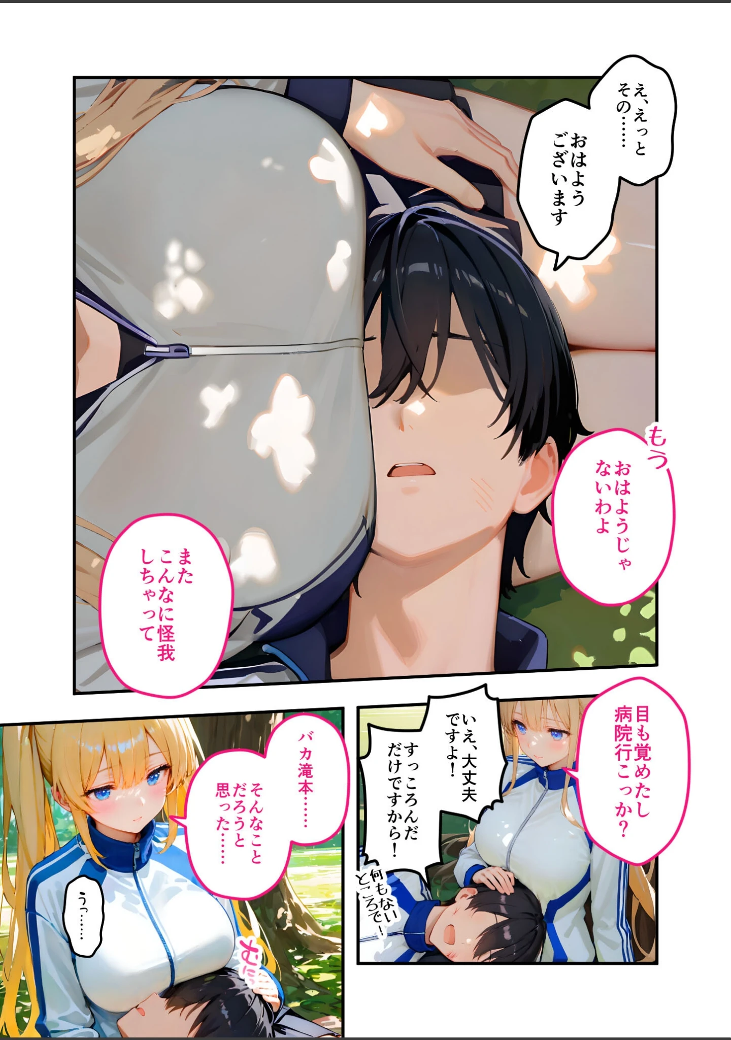 「ツンデレマネージャーのオナサポえっち モザイク版」（ざこへみー） 試し読み 6ページ目