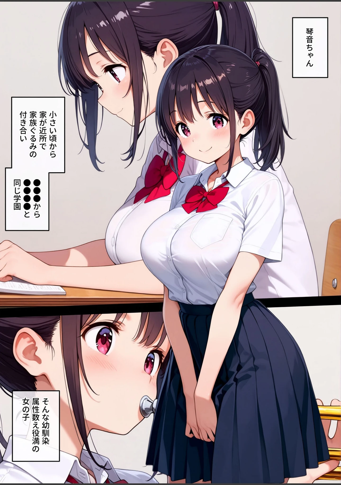 「どれだけ脳が壊れても モザイク版」（砂糖愛好会） 試し読み 6ページ目