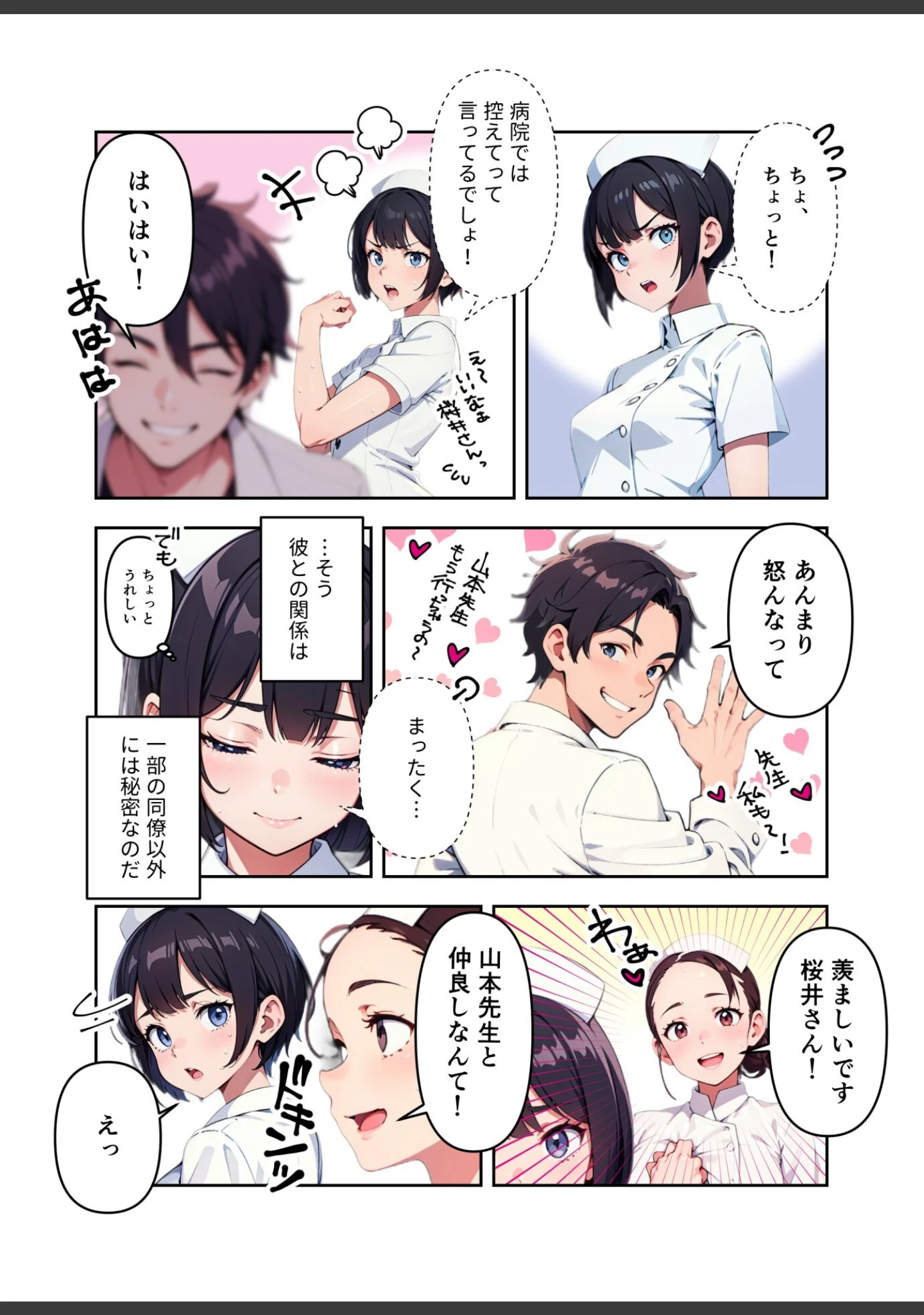 「白衣の天使は眠らないっ！」（しゃしゃぶ） 試し読み 6ページ目