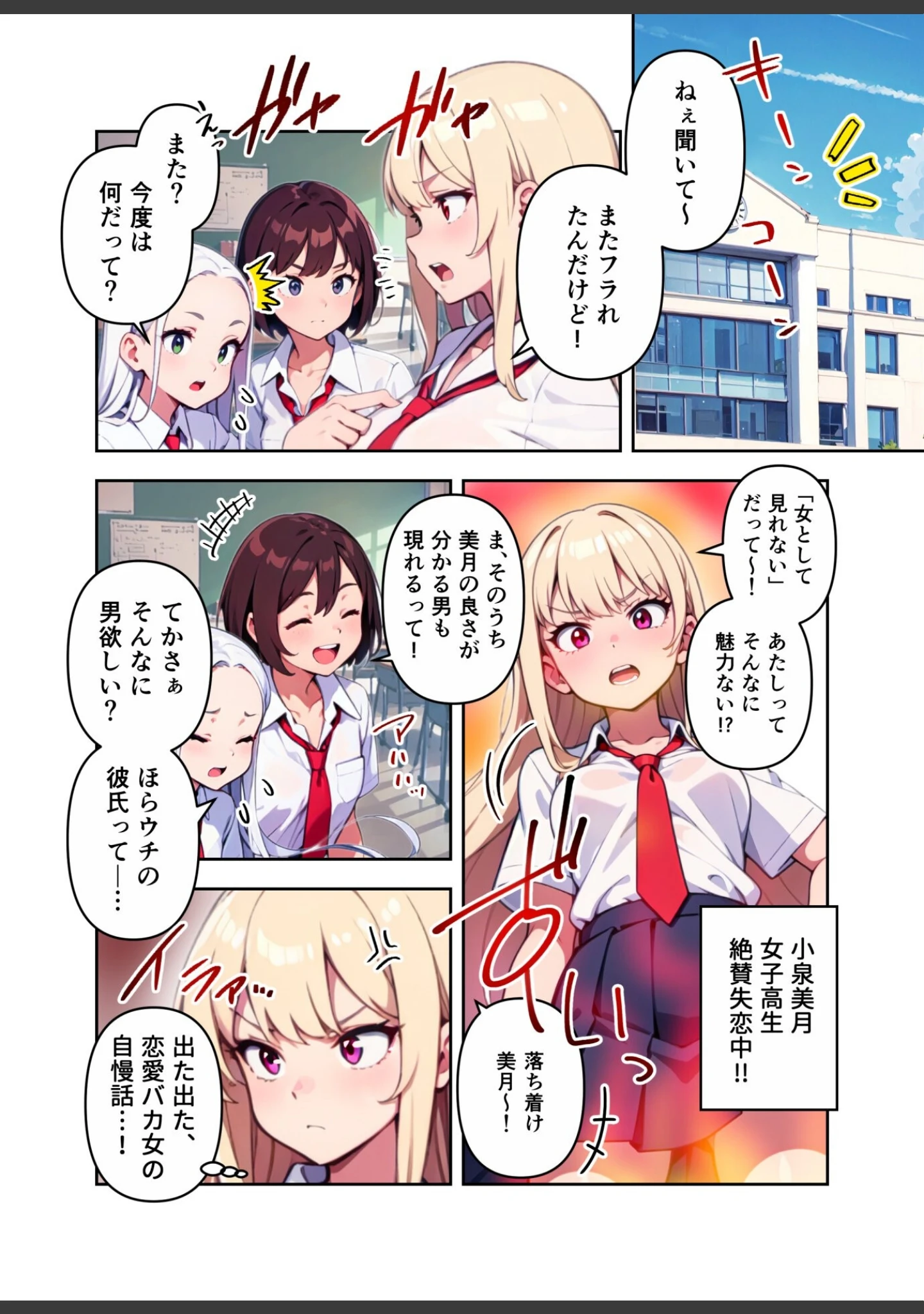 「裏垢ギャルはバズらせたい！」（しゃしゃぶ） 試し読み 4ページ目