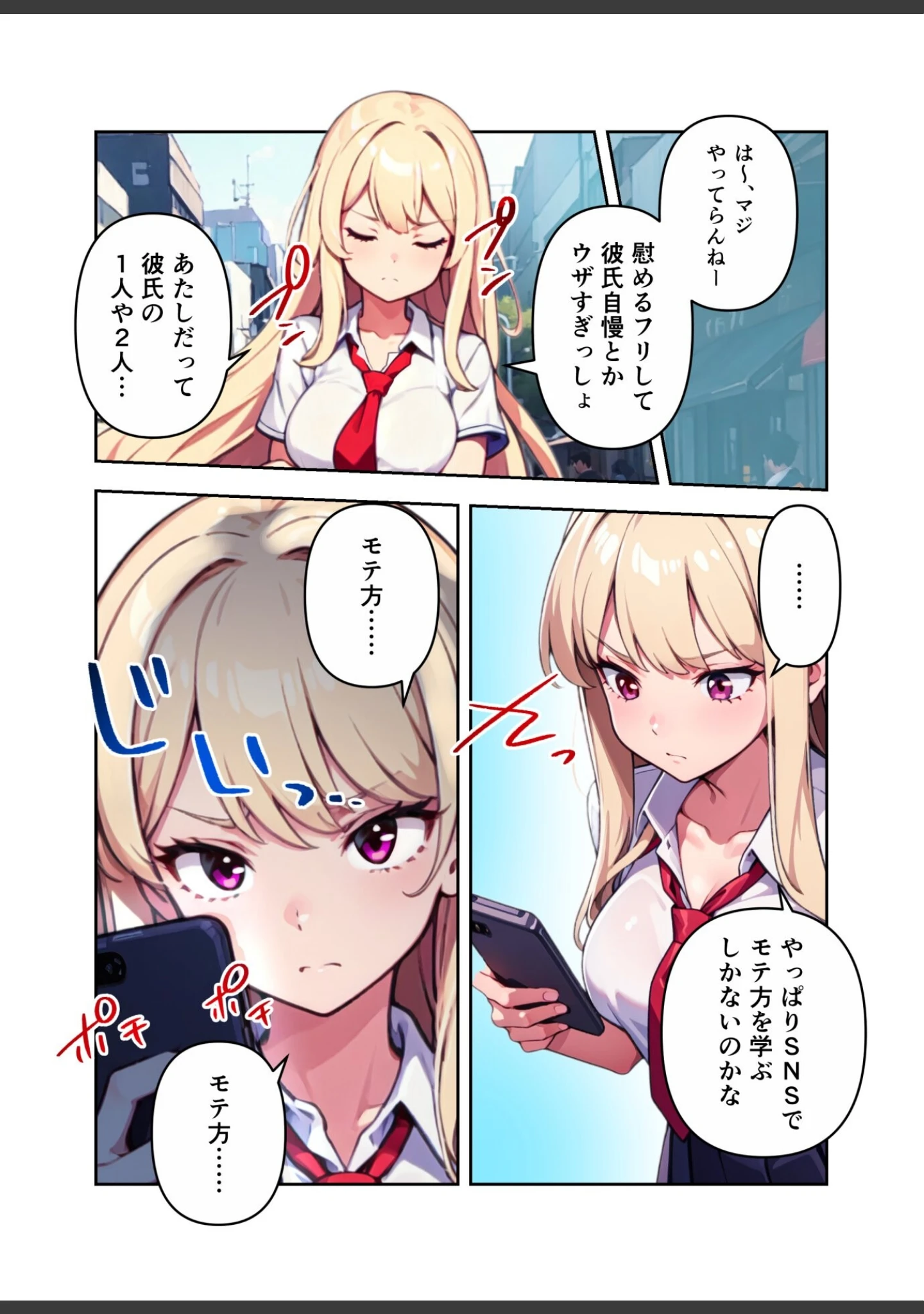 「裏垢ギャルはバズらせたい！」（しゃしゃぶ） 試し読み 5ページ目
