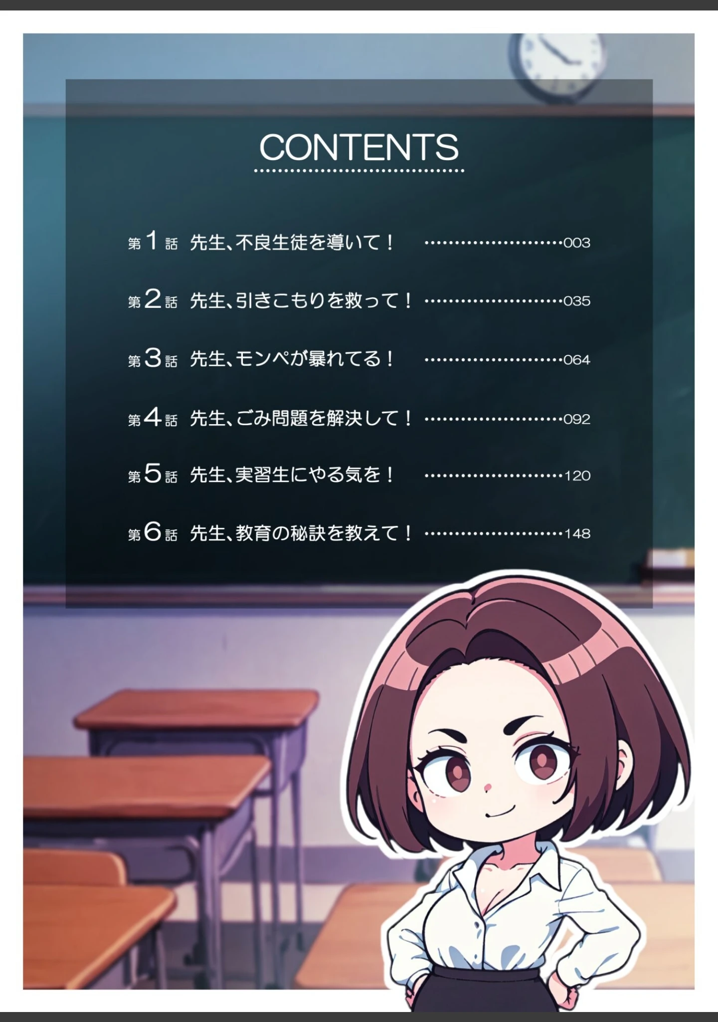 「先生の言うことは絶対！」（しゃしゃぶ） 試し読み 2ページ目