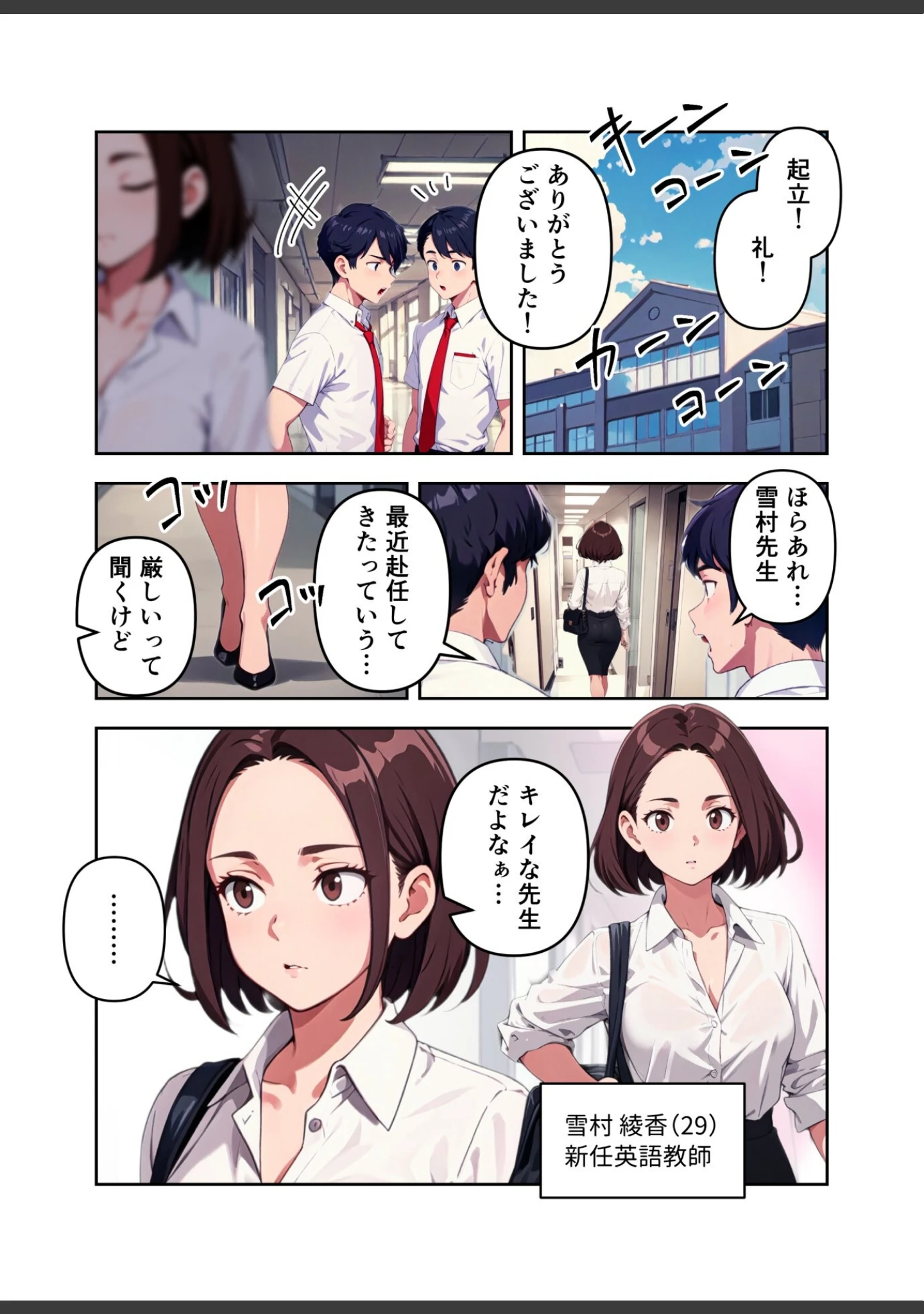 「先生の言うことは絶対！」（しゃしゃぶ） 試し読み 4ページ目