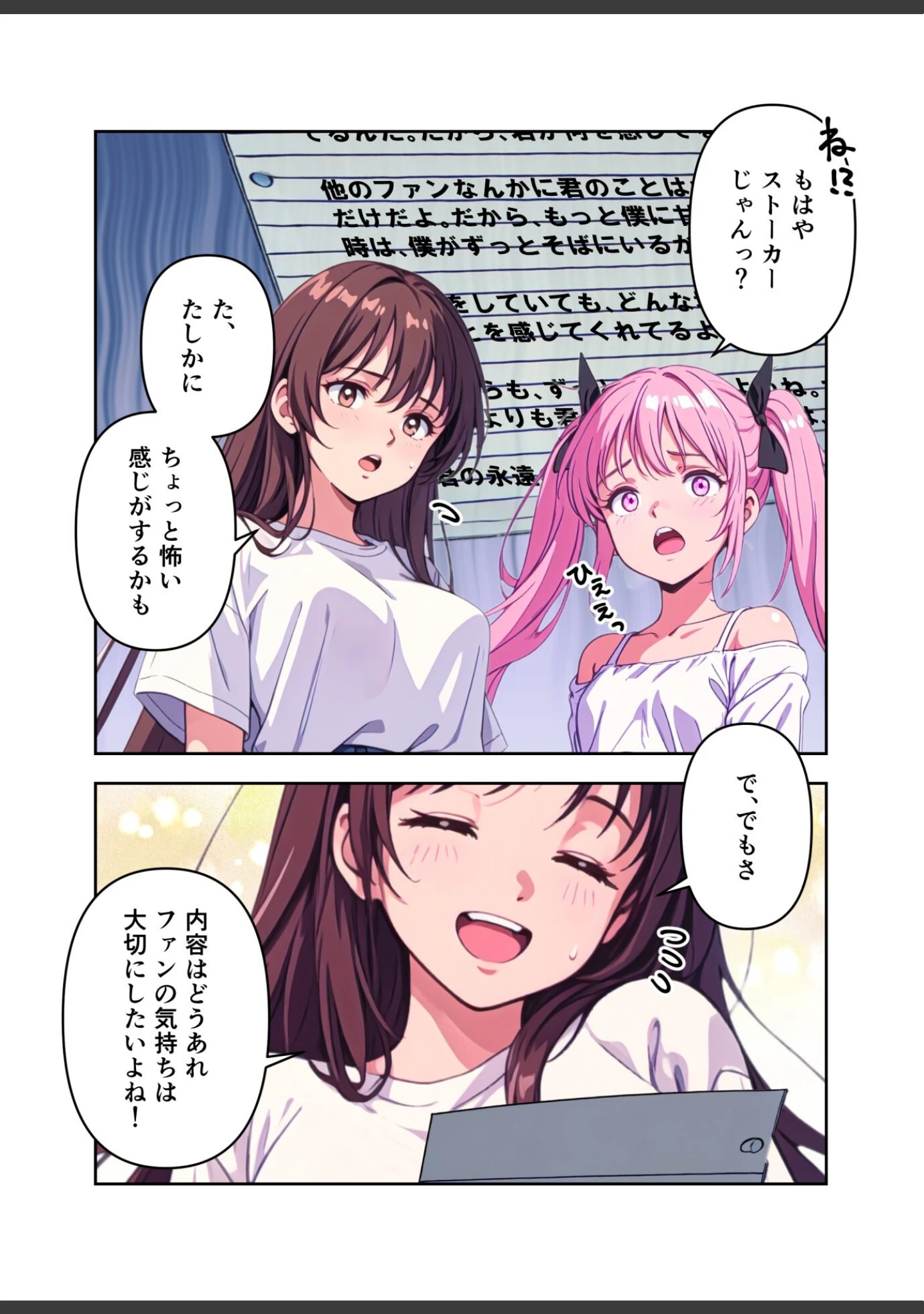 「肉食（はらぺこ）アイドル〜たくさん精援をちょうだい！〜【FANZA限定特典付き】」（ぶんたん） 試し読み 11ページ目