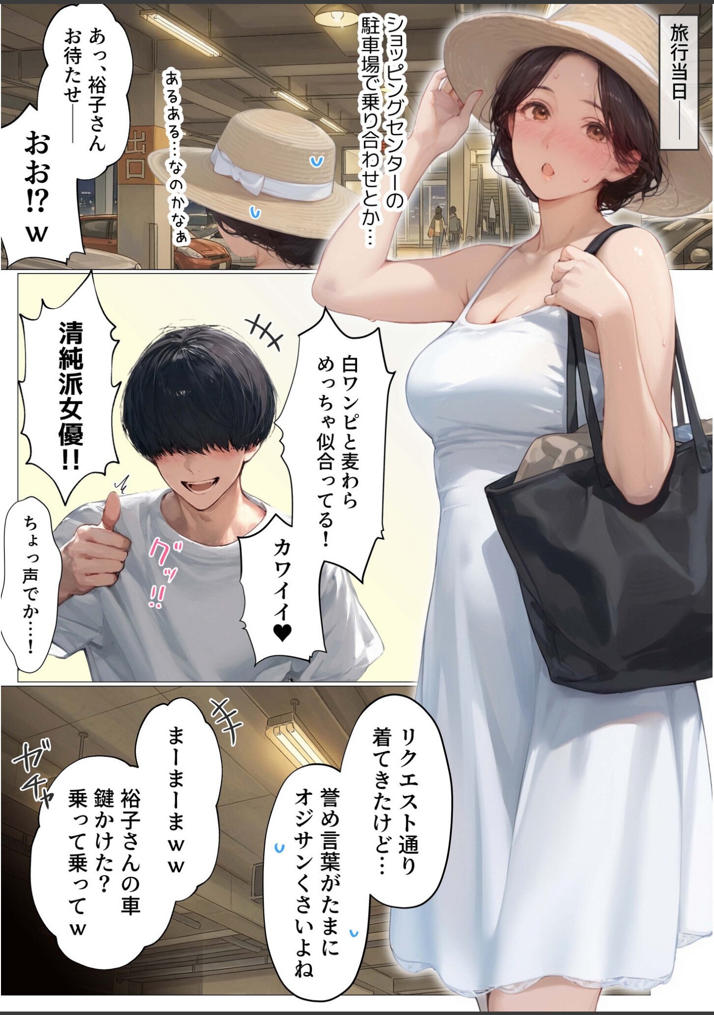 バ先のパート主婦（41）を家に連れ込んだら10年ぶりの汗だく本気セックスした話（単話） サンプル 7