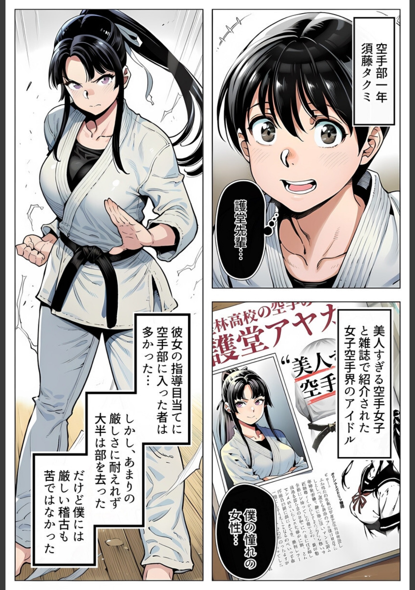 ボクが好きな空手部の先輩が、クズ男に敗北してNTR快楽セックスされる話（単話） サンプル 5