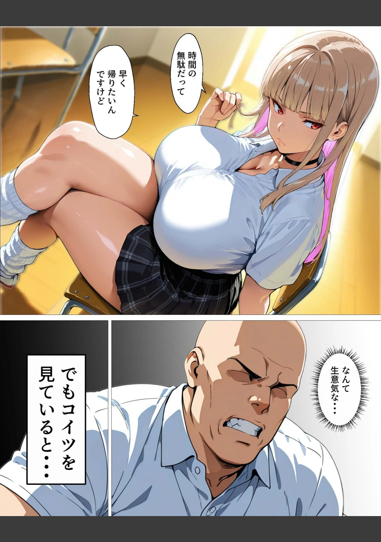 「教え子ギャルの裏アカを見つけた話〜竿役契約から始まるガチ恋堕ちSEX〜≪電子単行本≫」（okita） 試し読み 9ページ目