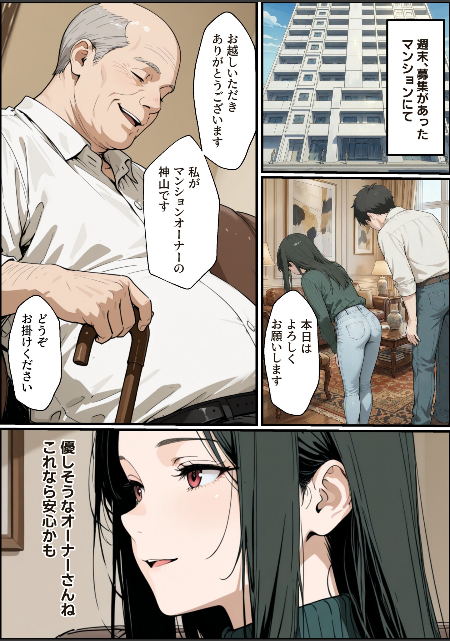 孕ませマンション ローン半額の条件に毎週オーナーの精液を注がれる若妻【棒消し修正版】 サンプル 6