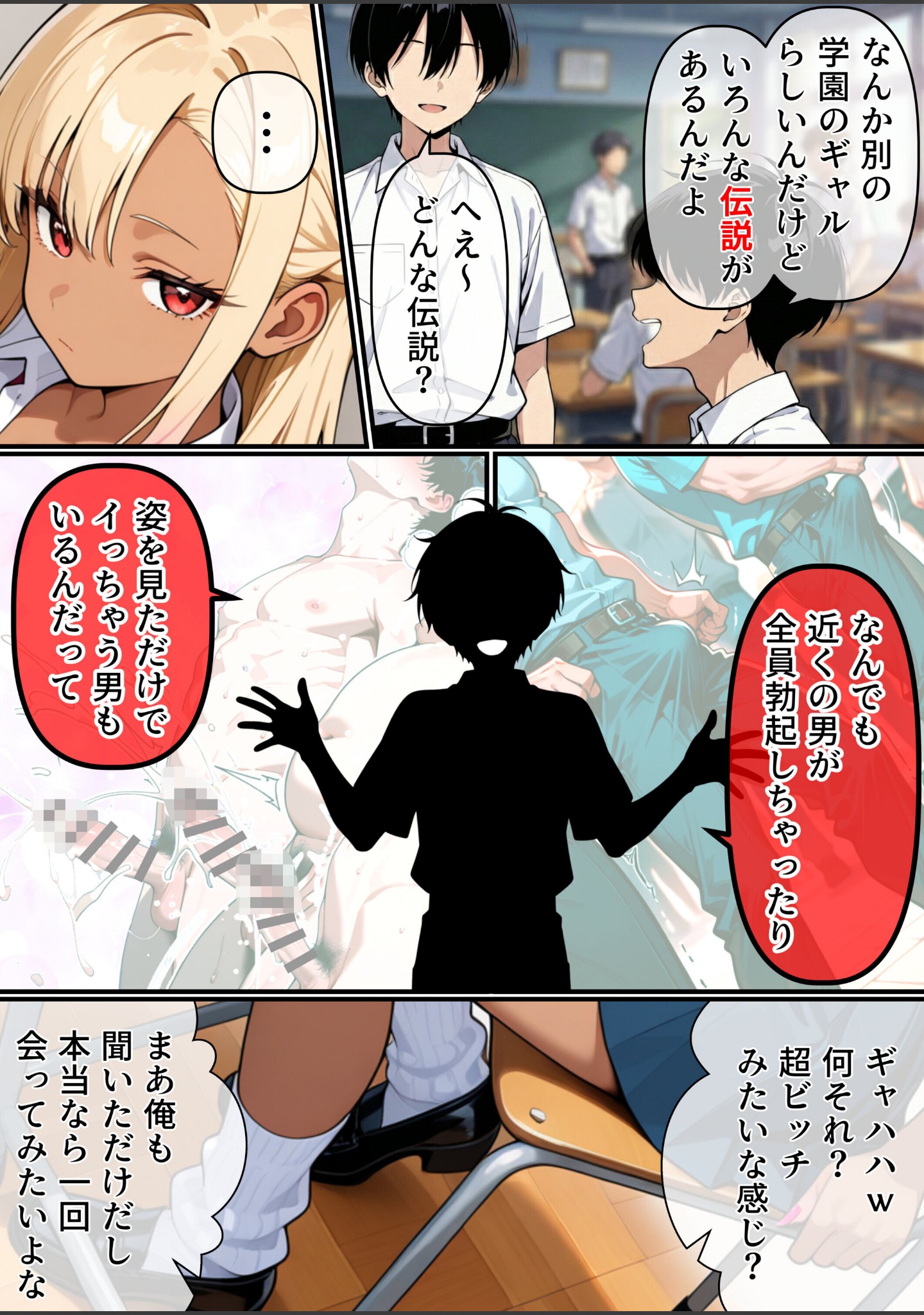 マ〇コの伝説について【棒消し修正版】（単話） サンプル 2
