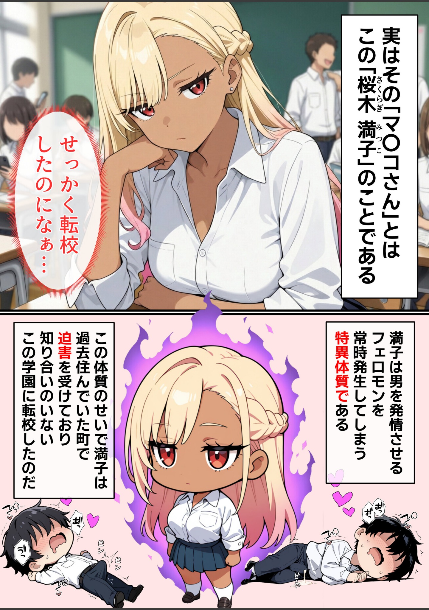 マ〇コの伝説について【棒消し修正版】（単話） サンプル 3