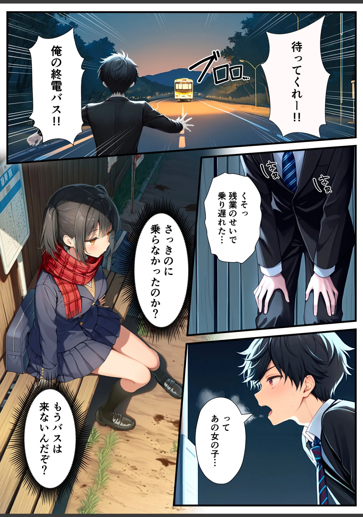 「セックスが嫌いなジト目TS家出少女が一晩でメス堕ちする話【モザイク版】」（悪魔ほろほろ） 試し読み 3ページ目