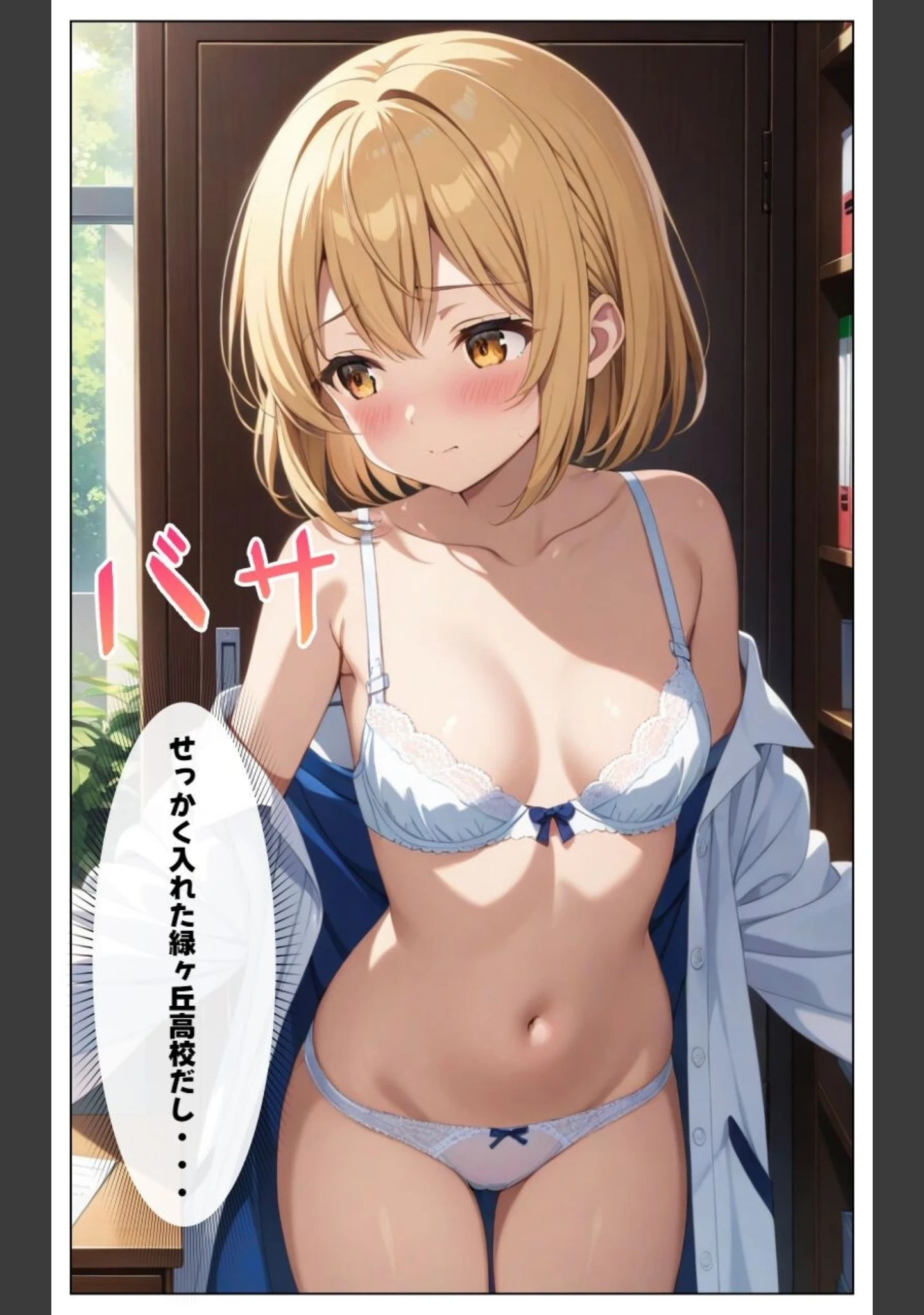 「くそキモ店長に弱みを握られ犯●れまっくた金髪ロリJK【モザイク版】」（憧れ委員会） 試し読み 12ページ目