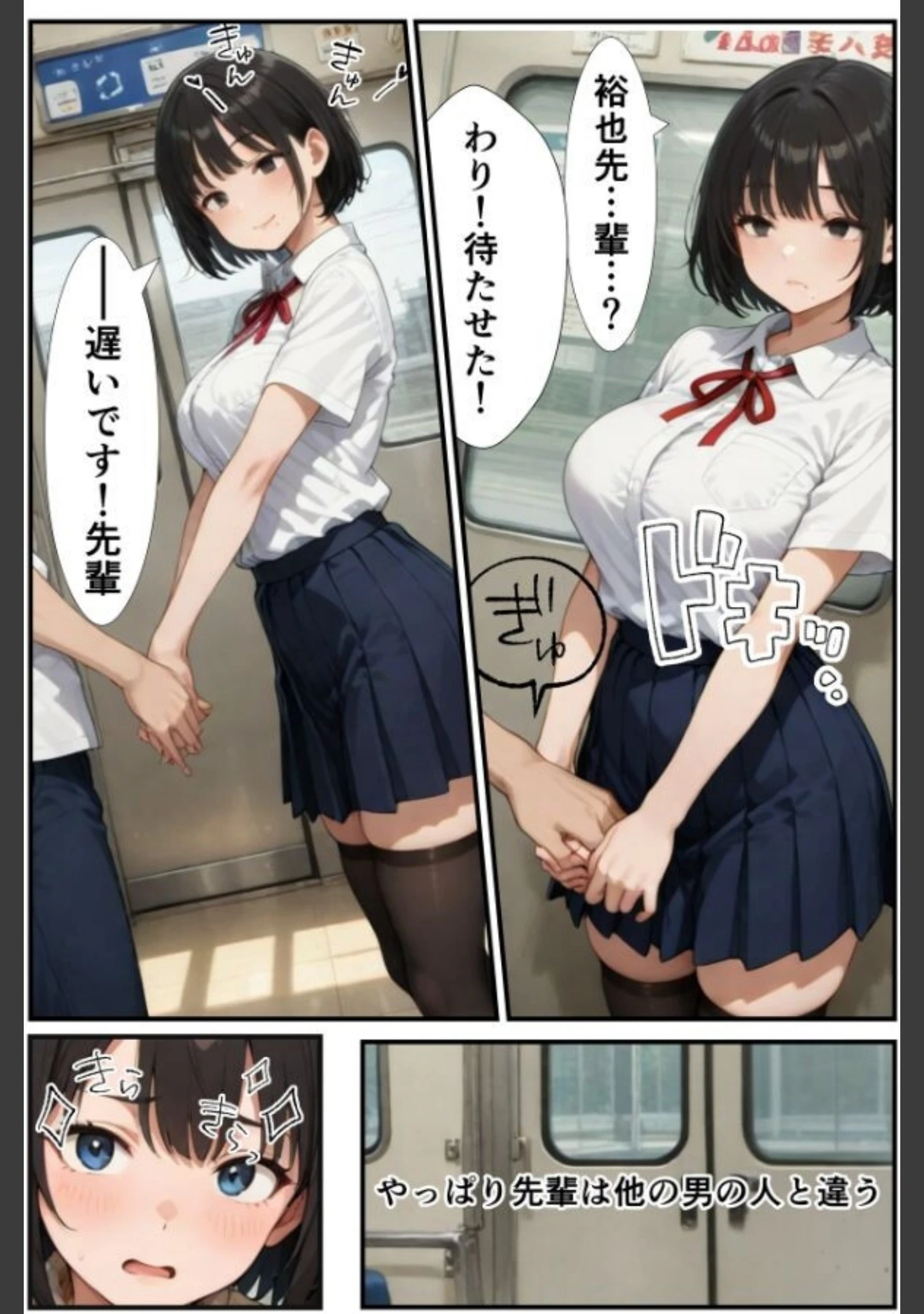 「俺「だけ」の事が大大大好きなクーデレ後輩（単話）」（ちんたらすこう） 試し読み 13ページ目