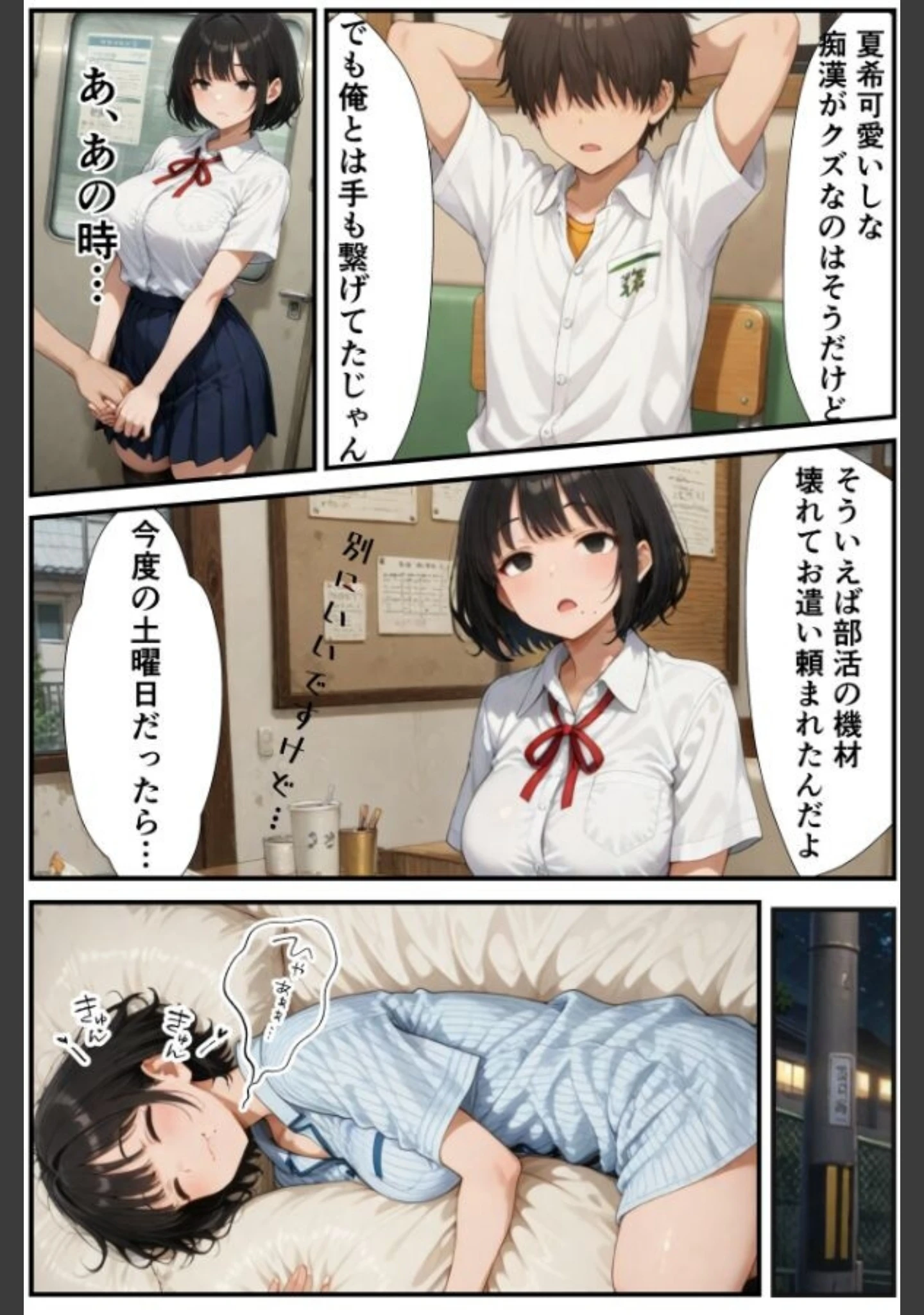 「俺「だけ」の事が大大大好きなクーデレ後輩（単話）」（ちんたらすこう） 試し読み 15ページ目