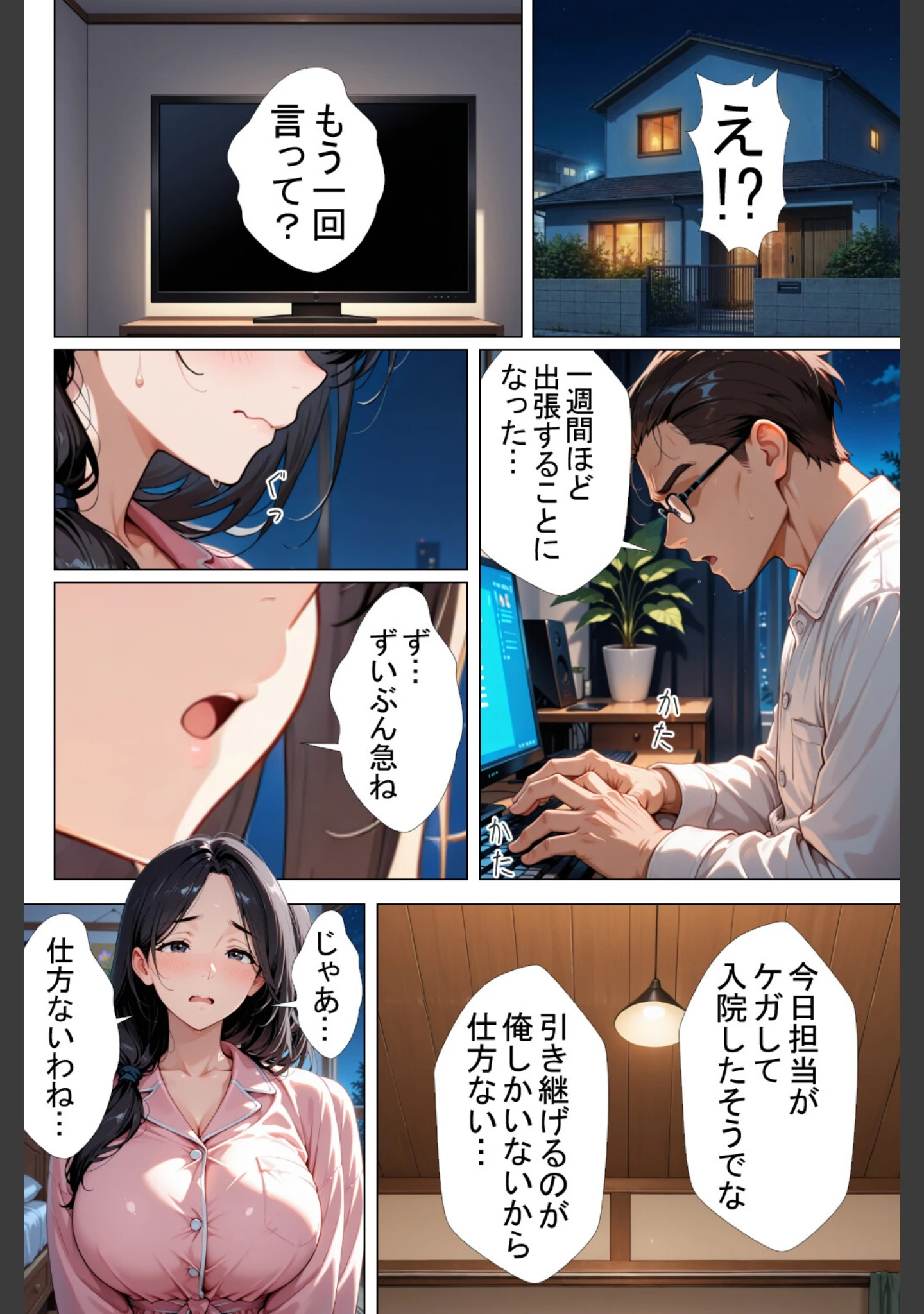 「隣の新婚夫を淫乱人妻が寝取って種付けプレスされる話【棒消し修正版】」（ヒロインファクトリー） 試し読み 4ページ目