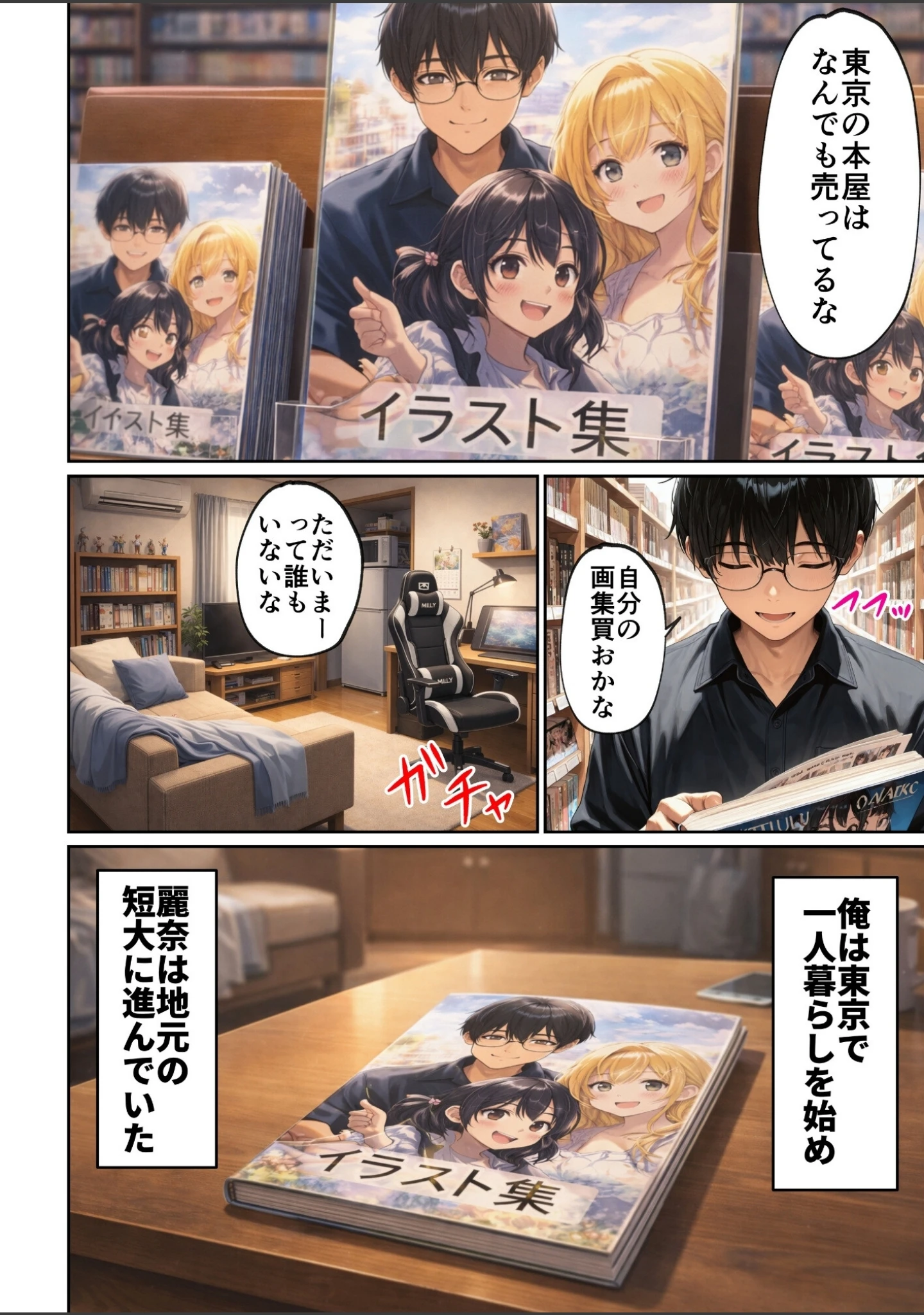 「昔、俺をバカにしていた幼馴染を10年後港区のタワマンに呼び出して朝まで〇〇する話。【モザイク版】」（ルミナ） 試し読み 13ページ目