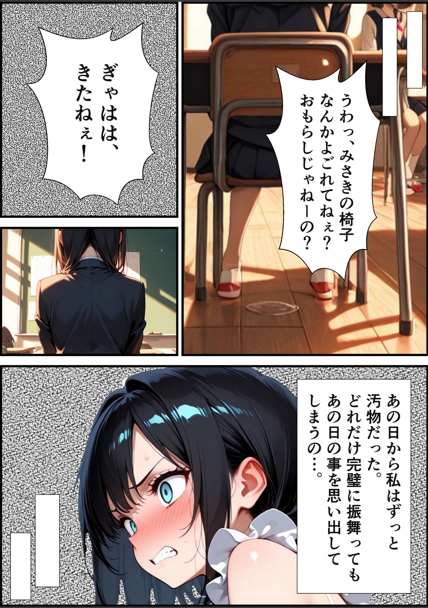 「潔癖デリヘル嬢〜縄で拘束された僕が生ハメしてメス堕ちさせる話【モザイク版】（単話）」（むちプリギャル舎） 試し読み 11ページ目
