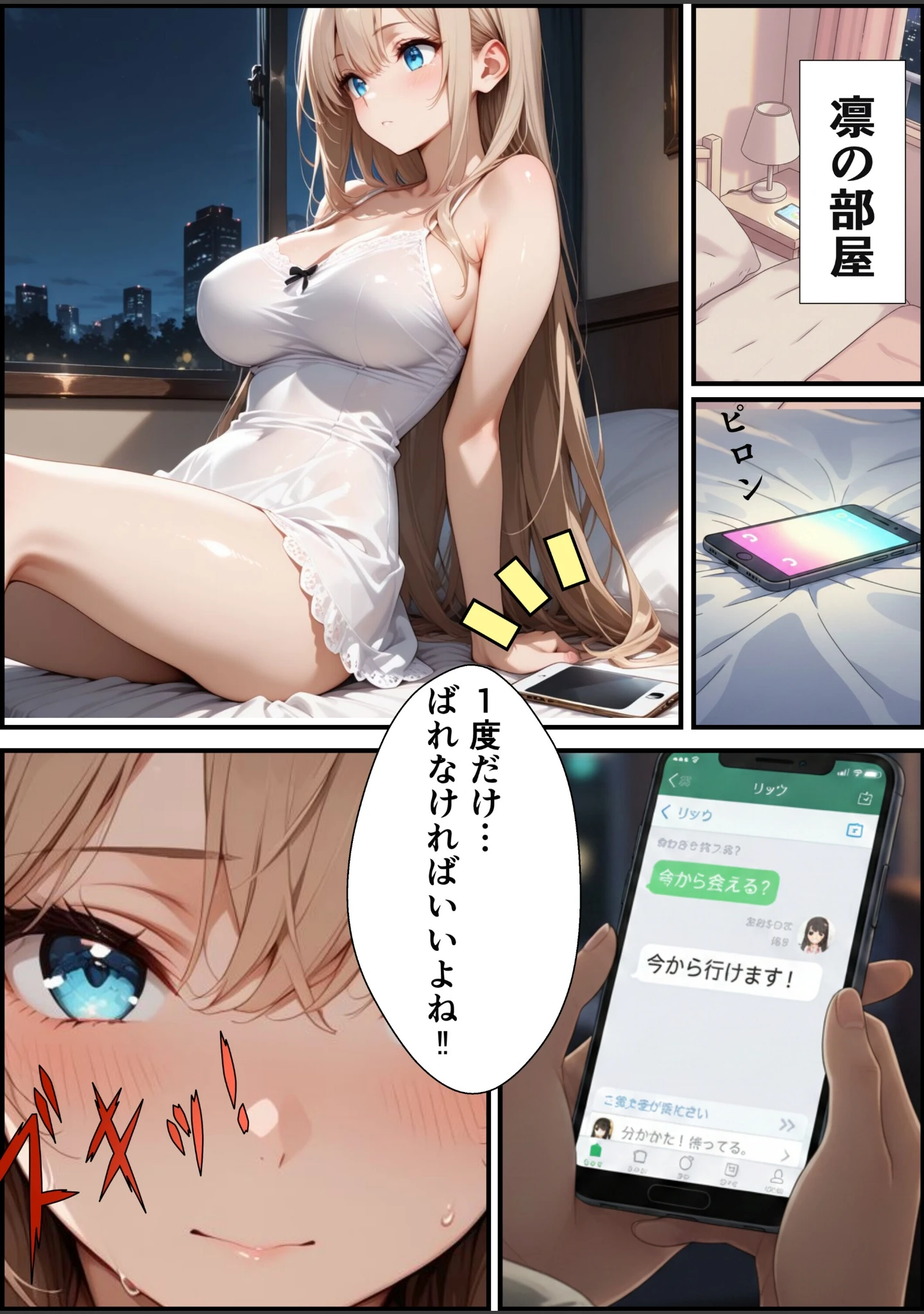 「パパ活ギャル〜粗チンカレシじゃ届かない最奥までキモ教師のデカチンでメス堕ち【モザイク版】（単話）」（むちプリギャル舎） 試し読み 3ページ目