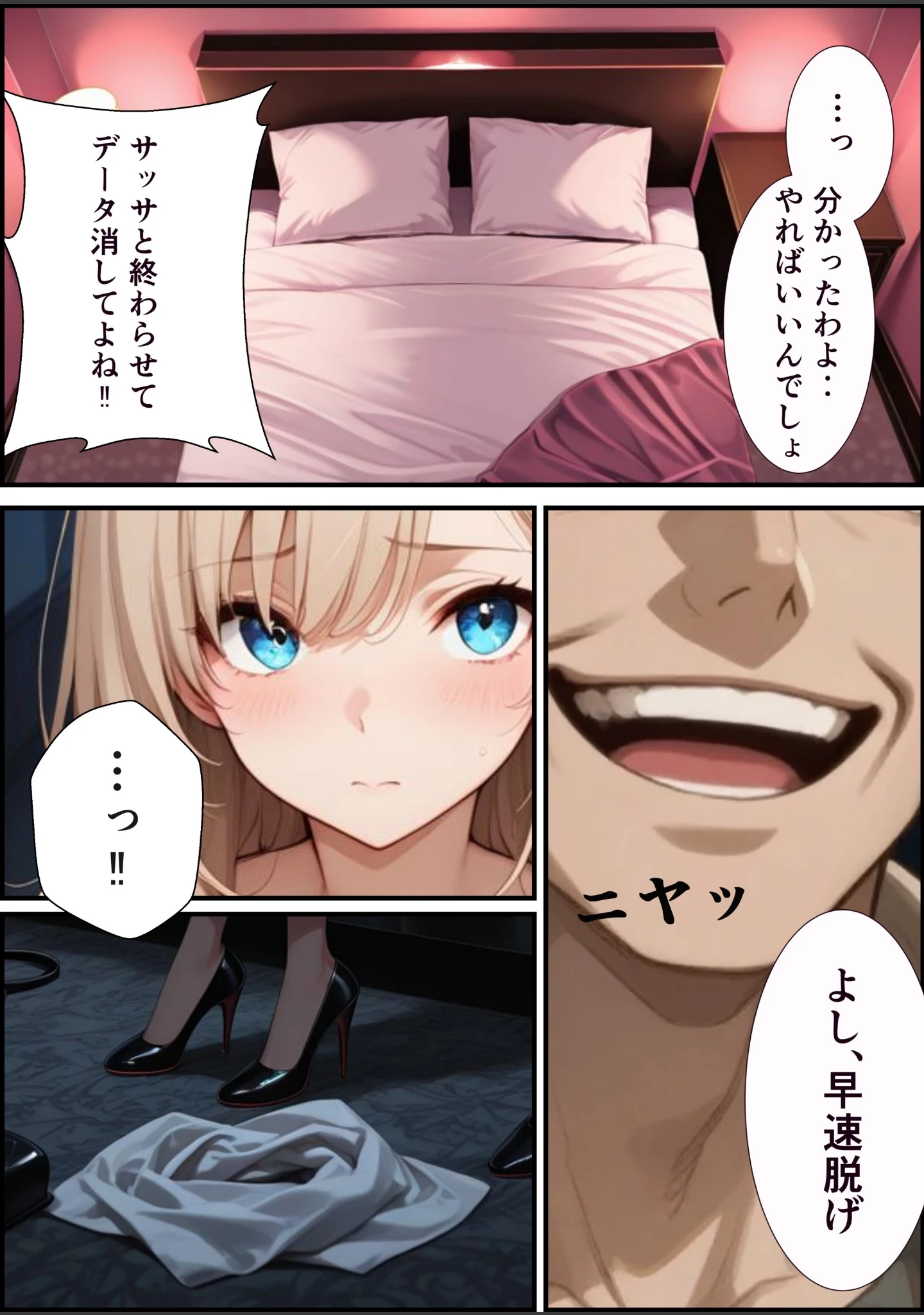 「パパ活ギャル〜粗チンカレシじゃ届かない最奥までキモ教師のデカチンでメス堕ち【モザイク版】（単話）」（むちプリギャル舎） 試し読み 7ページ目