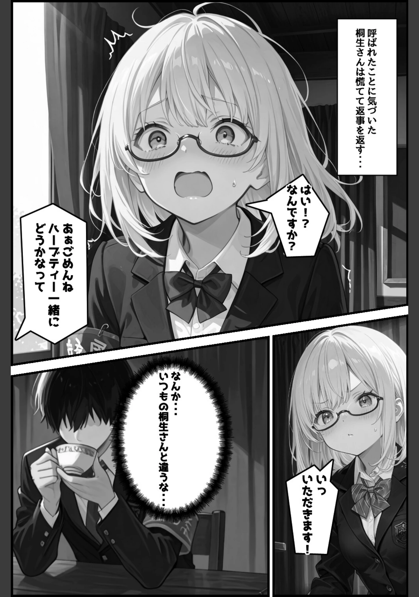 「性徒会【棒消し修正版】（単話）」（愛罠） 試し読み 3ページ目