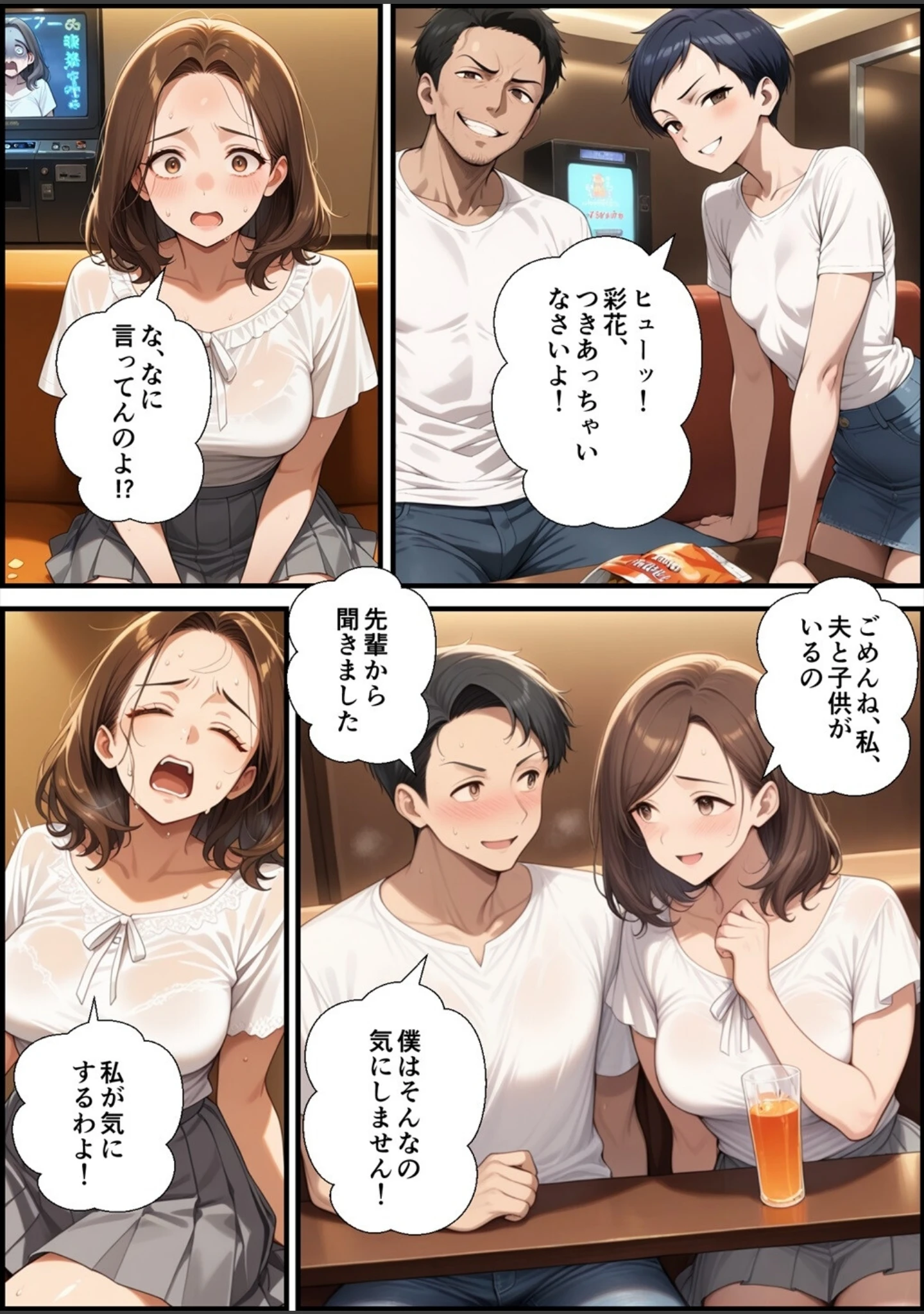 「アラフォー奥さん、はじめての不倫【モザイク版】」（鮫島猛） 試し読み 10ページ目