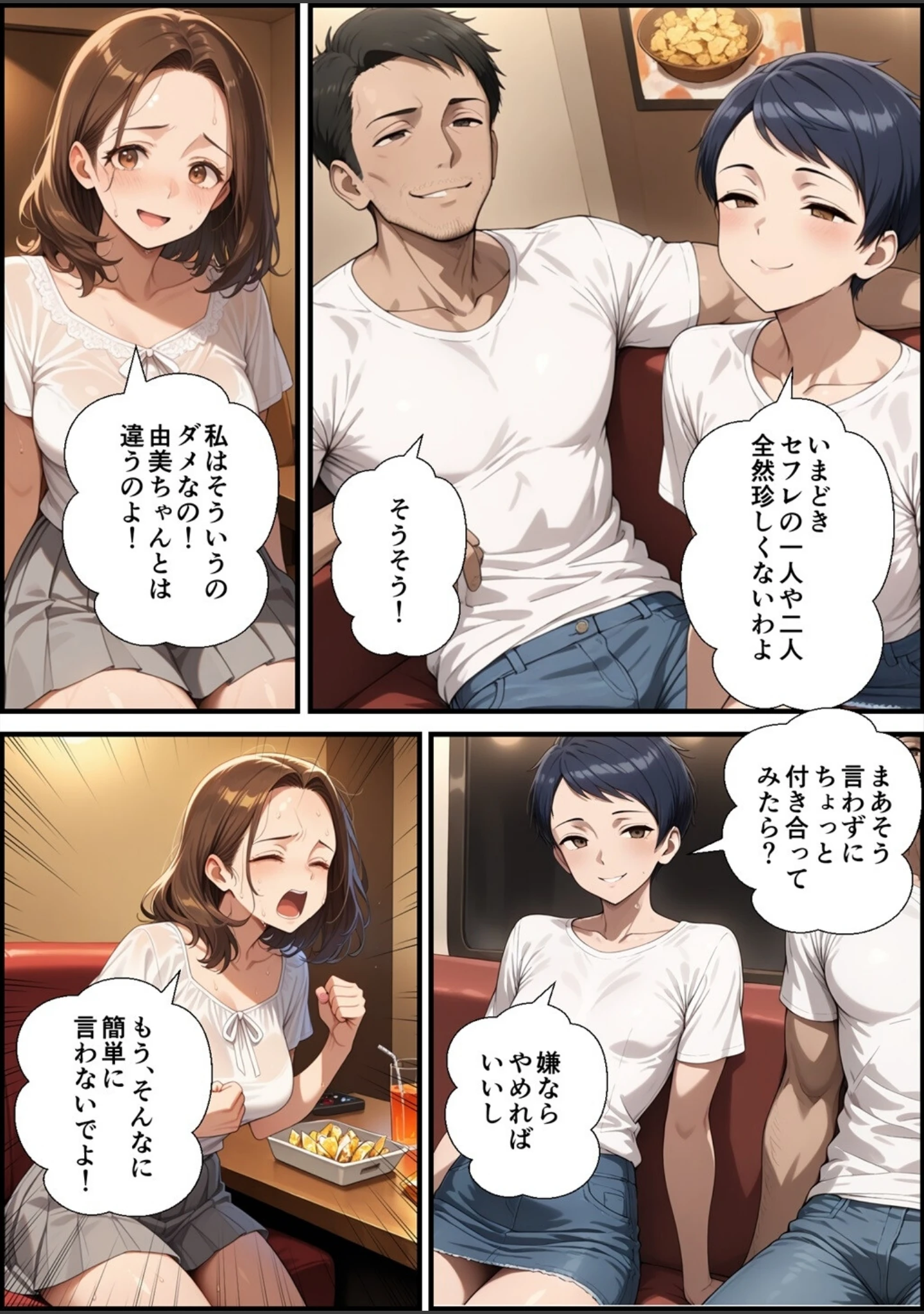 「アラフォー奥さん、はじめての不倫【モザイク版】」（鮫島猛） 試し読み 11ページ目