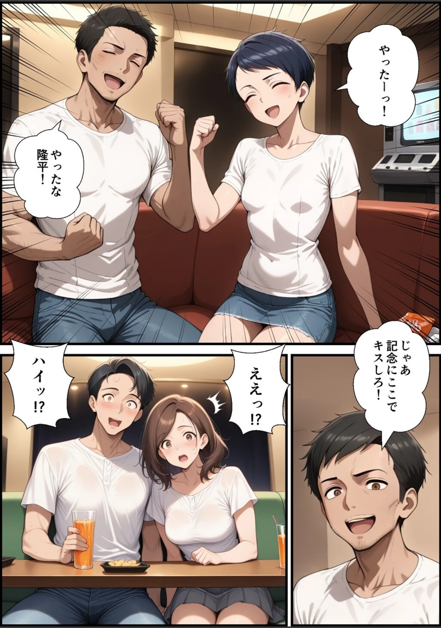 「アラフォー奥さん、はじめての不倫【モザイク版】」（鮫島猛） 試し読み 14ページ目