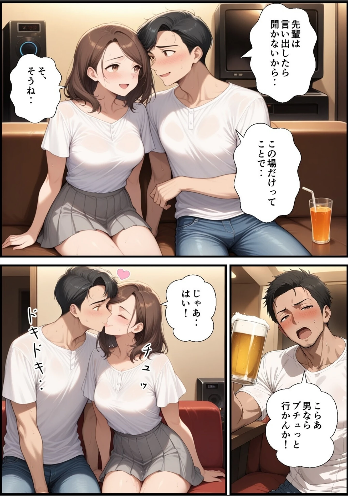 「アラフォー奥さん、はじめての不倫【モザイク版】」（鮫島猛） 試し読み 15ページ目