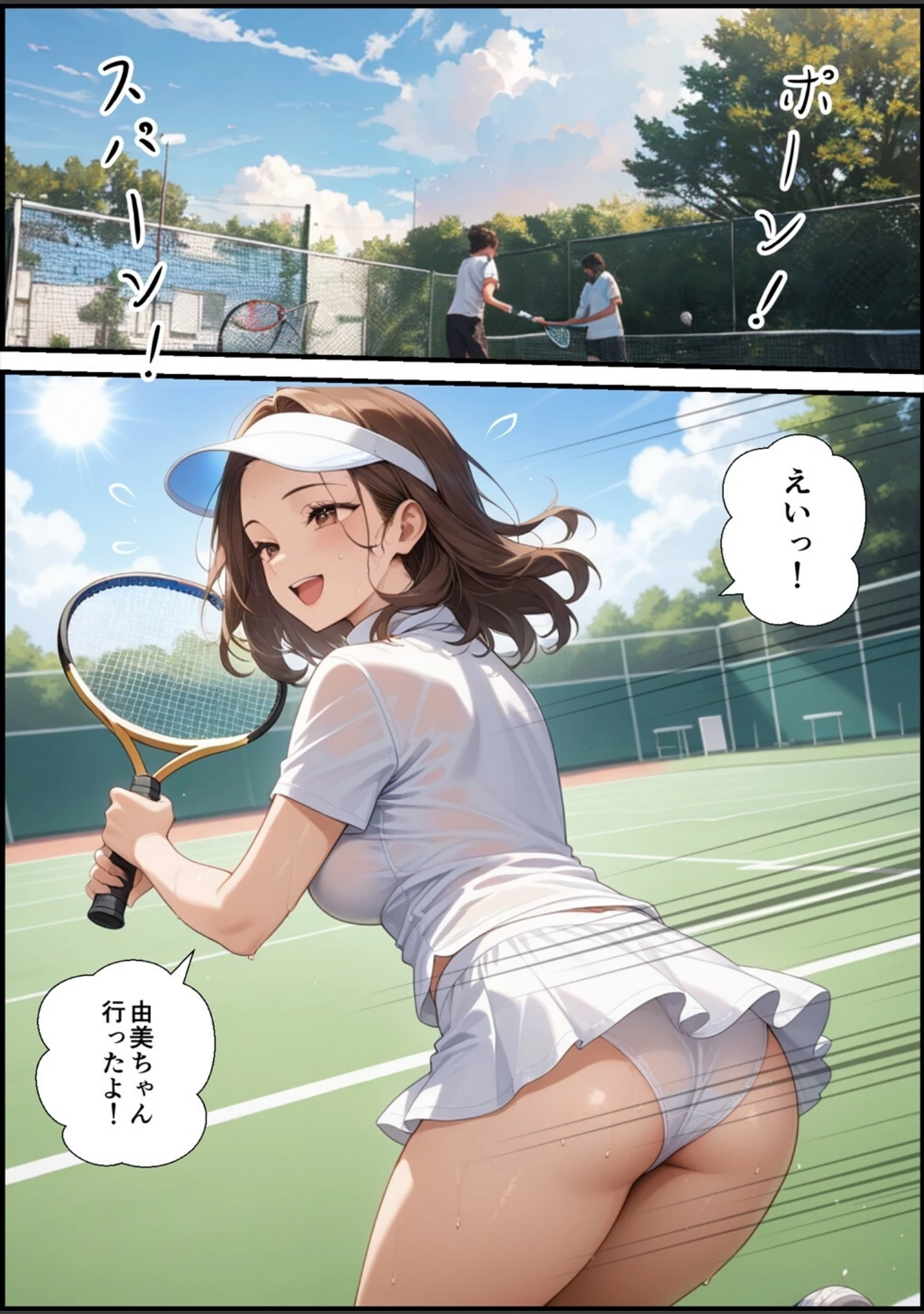 「アラフォー奥さん、はじめての不倫【モザイク版】」（鮫島猛） 試し読み 3ページ目