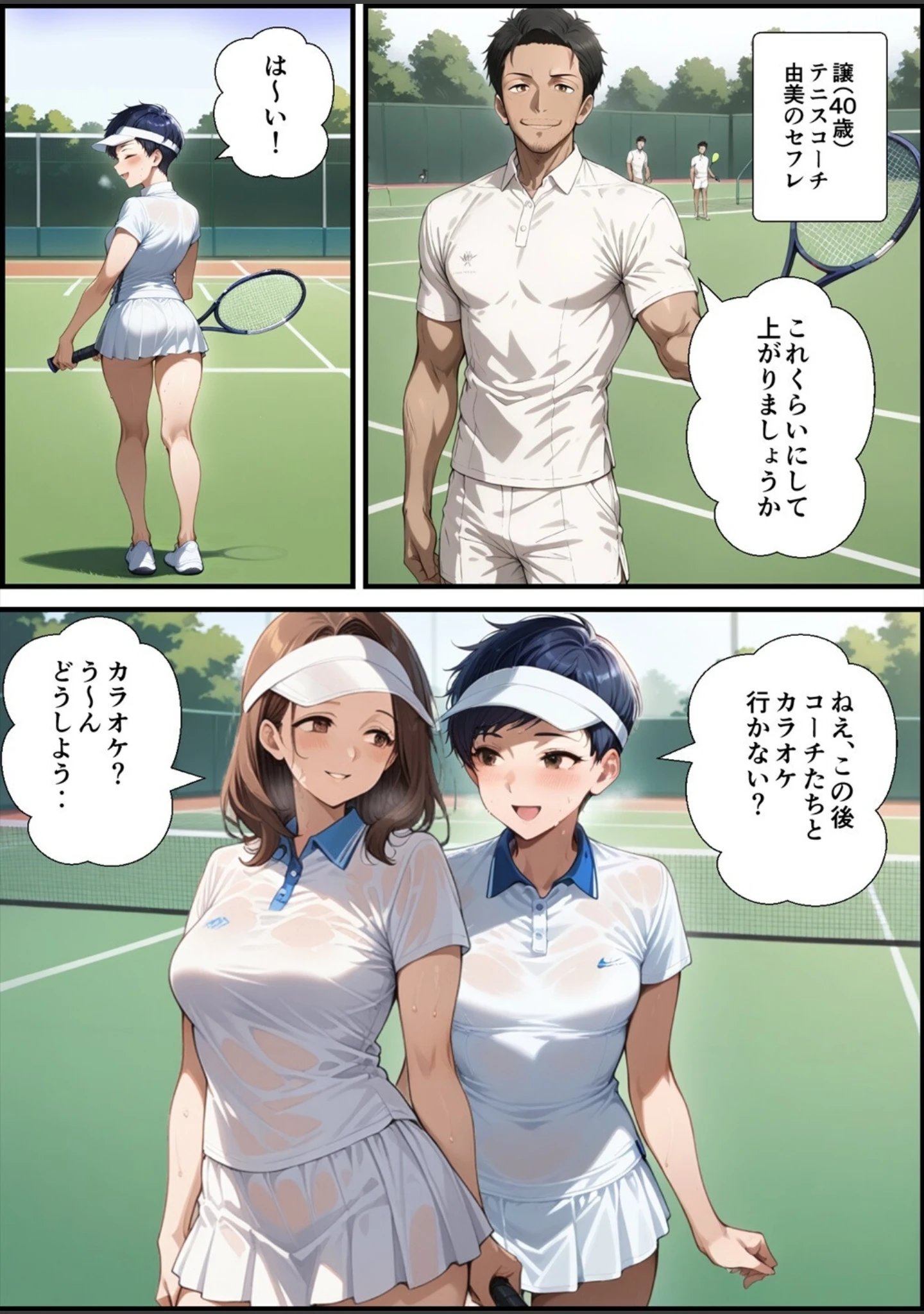 「アラフォー奥さん、はじめての不倫【モザイク版】」（鮫島猛） 試し読み 5ページ目