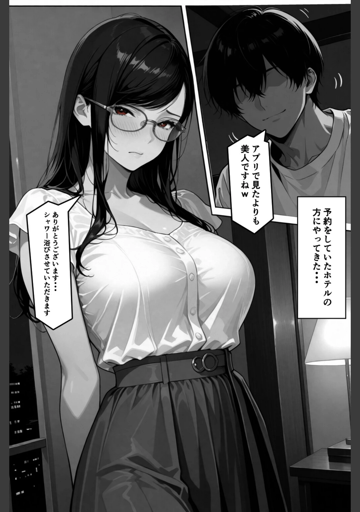 「穢サレタガリ〜夫では満足できない身体〜【棒消し修正版】（単話）」（愛罠） 試し読み 9ページ目