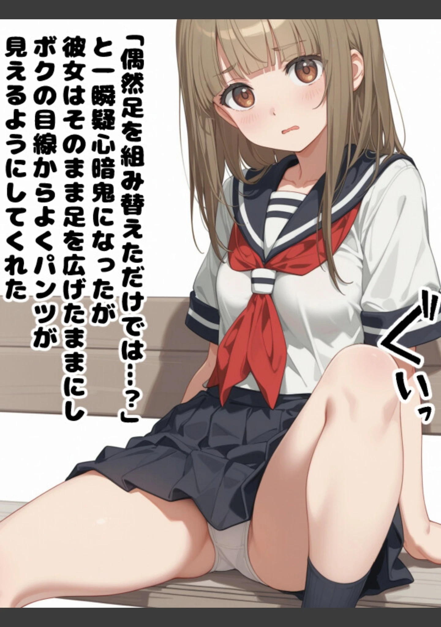 「近所の女の子が正統派美少女に育ったので不思議な力でエッチなお願いを聞いてもらった話【モザイク版】」（アニメガールズGo） 試し読み 9ページ目