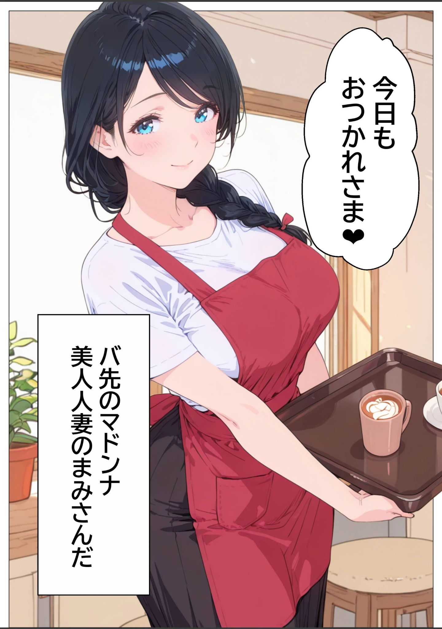 「雨でびしょ濡れのバ先人妻を連れ込んで生ハメした話【モザイク版】」（つきつき工房） 試し読み 3ページ目