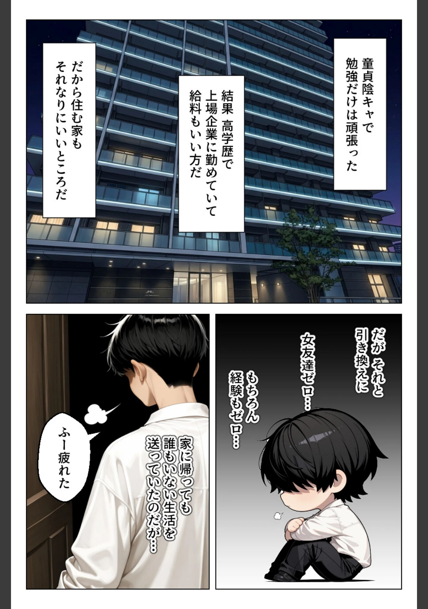 「処女だった家出ギャルと欲望のままセックスして金玉空っぽになりましたww【モザイク版】」（あふれだすにじる） 試し読み 3ページ目