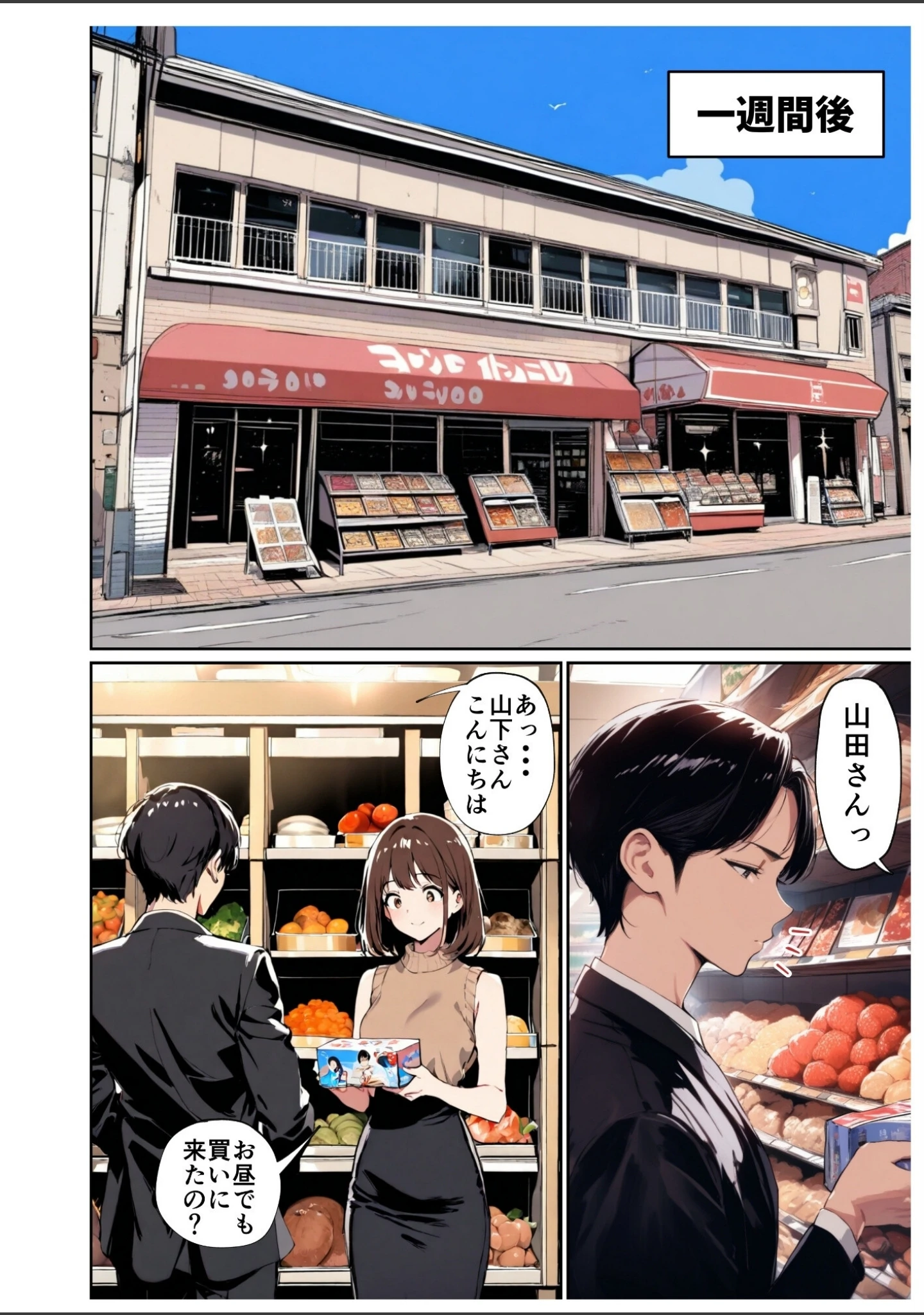 「欲求不満っぽい下の階の巨乳人妻（32）と団地の集会所で二人きりになった時の話【白抜き修正版】」（ルミナ） 試し読み 10ページ目