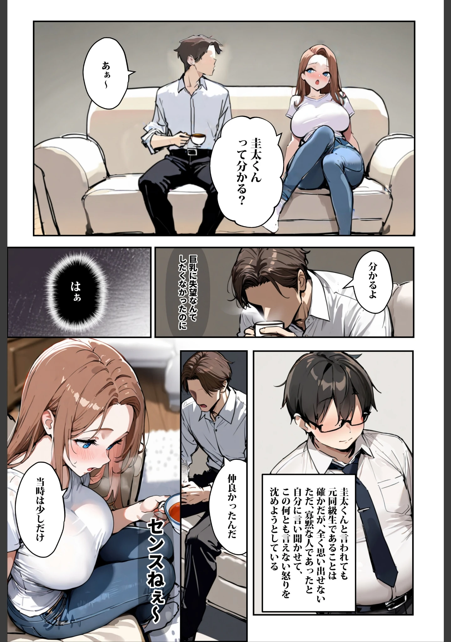 「1/100の確率で当たる人妻ガチャで神スキル持ちのデカパイ主婦はSSR【棒消し修正版】」（エロマンガールズ） 試し読み 11ページ目