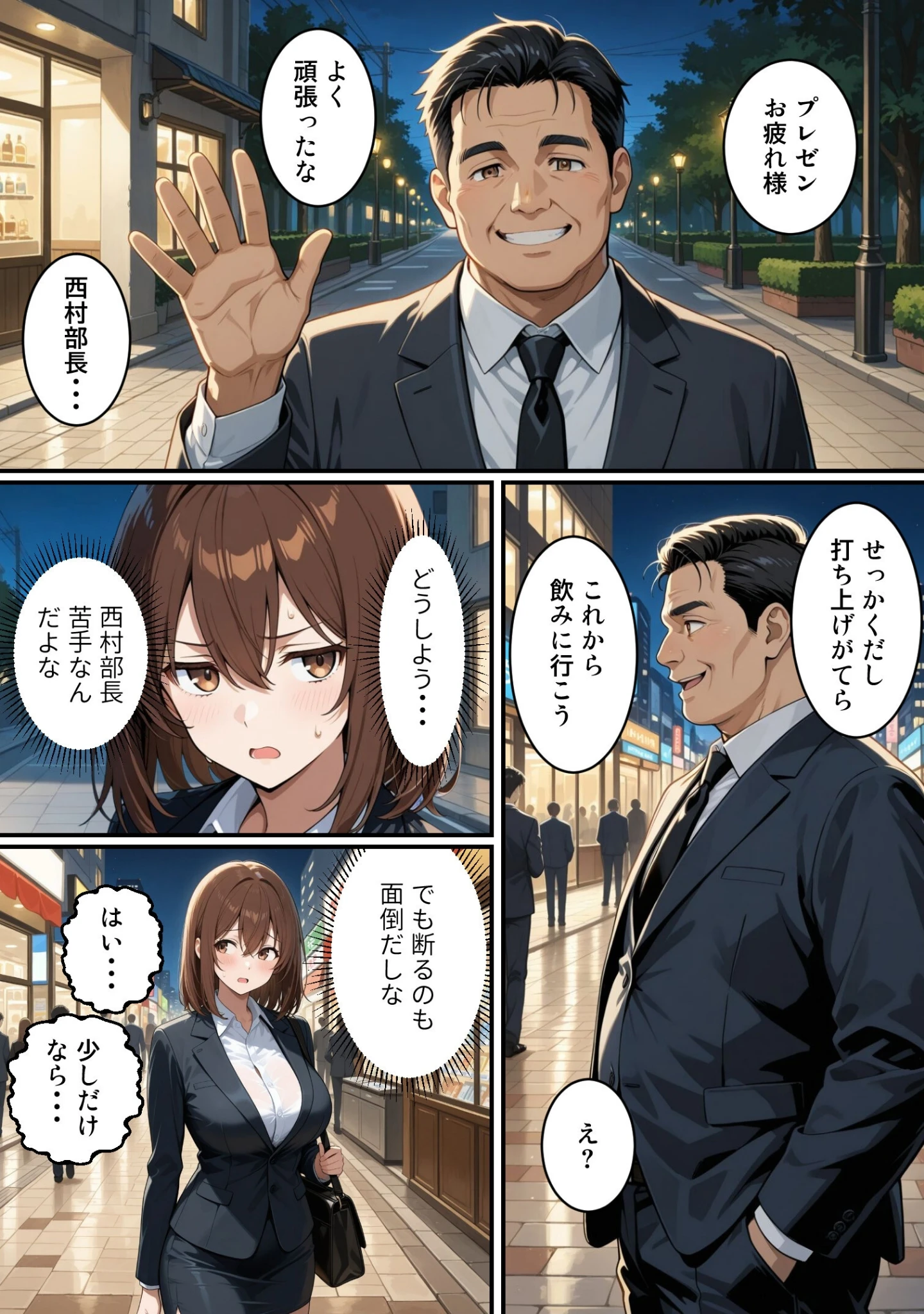 「快楽は愛より深く【白抜き修正版】（単話）」（まるざわ） 試し読み 2ページ目
