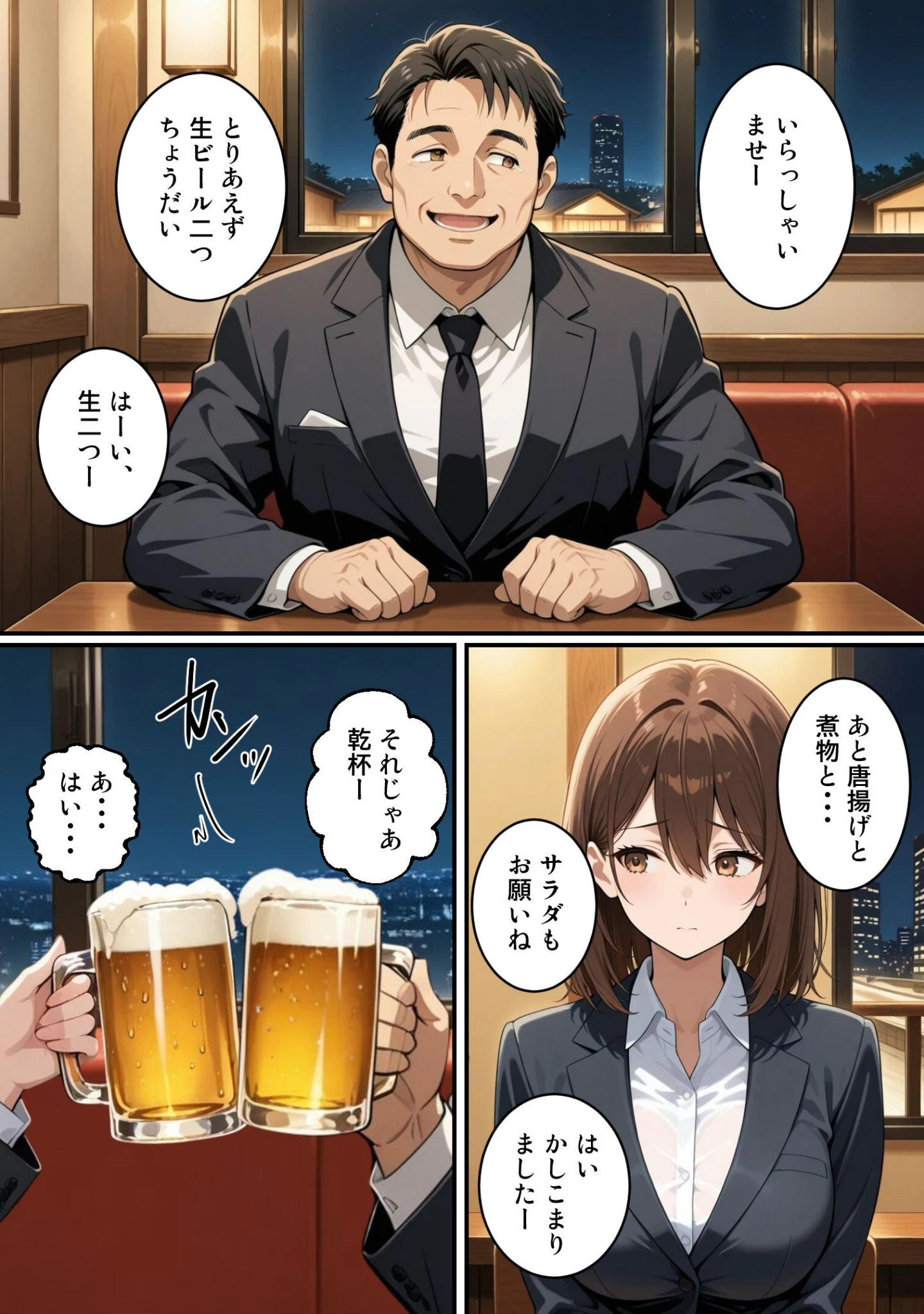 「快楽は愛より深く【白抜き修正版】（単話）」（まるざわ） 試し読み 3ページ目