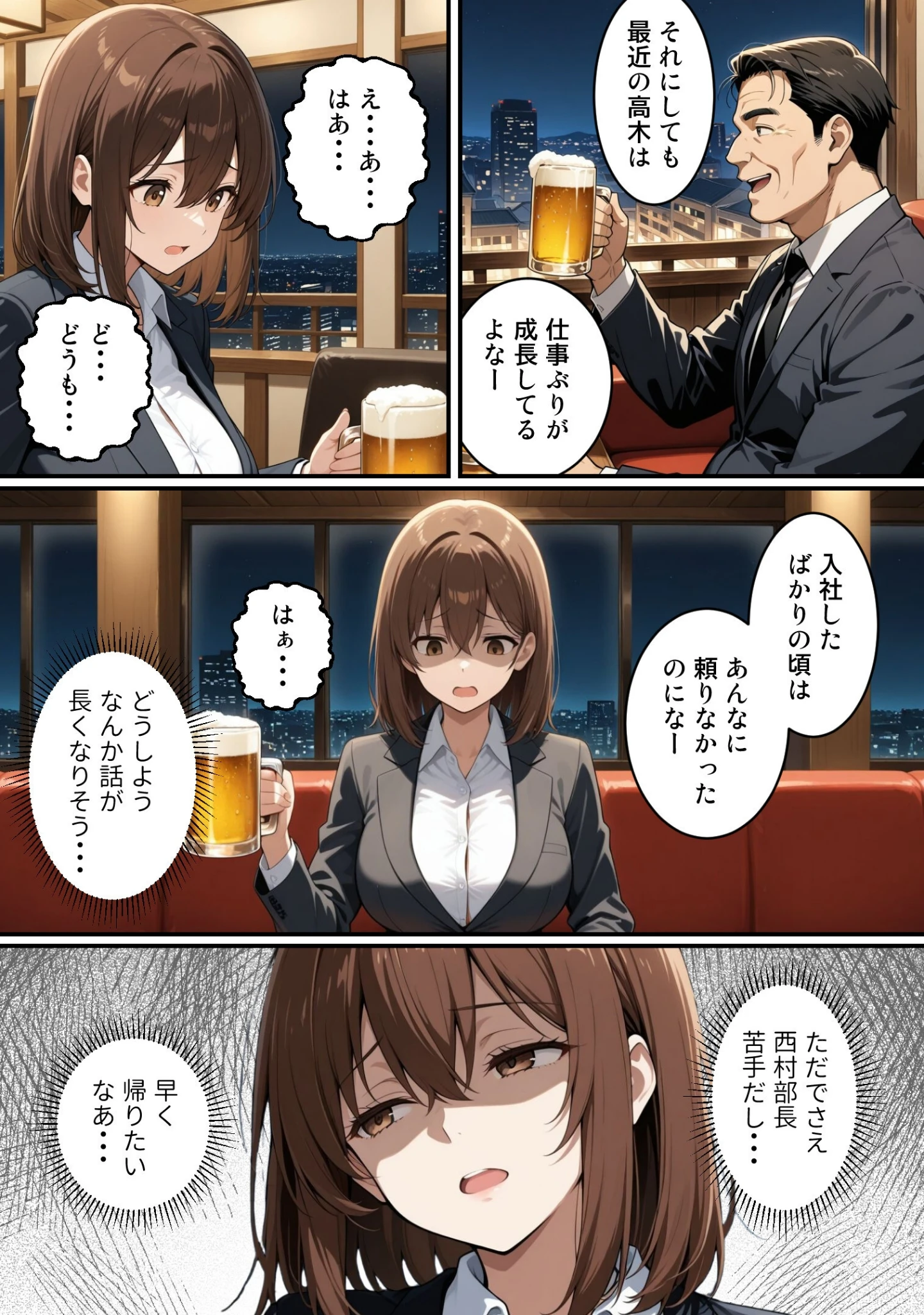 「快楽は愛より深く【白抜き修正版】（単話）」（まるざわ） 試し読み 4ページ目