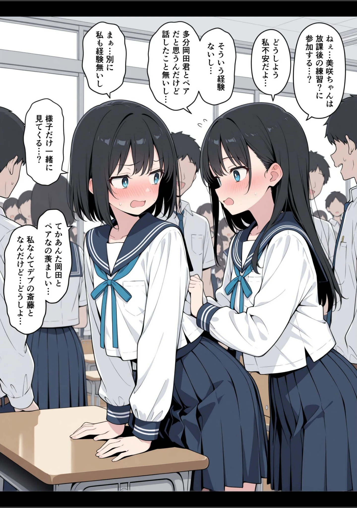 「性交試験【モザイク版】」（此処から） 試し読み 10ページ目