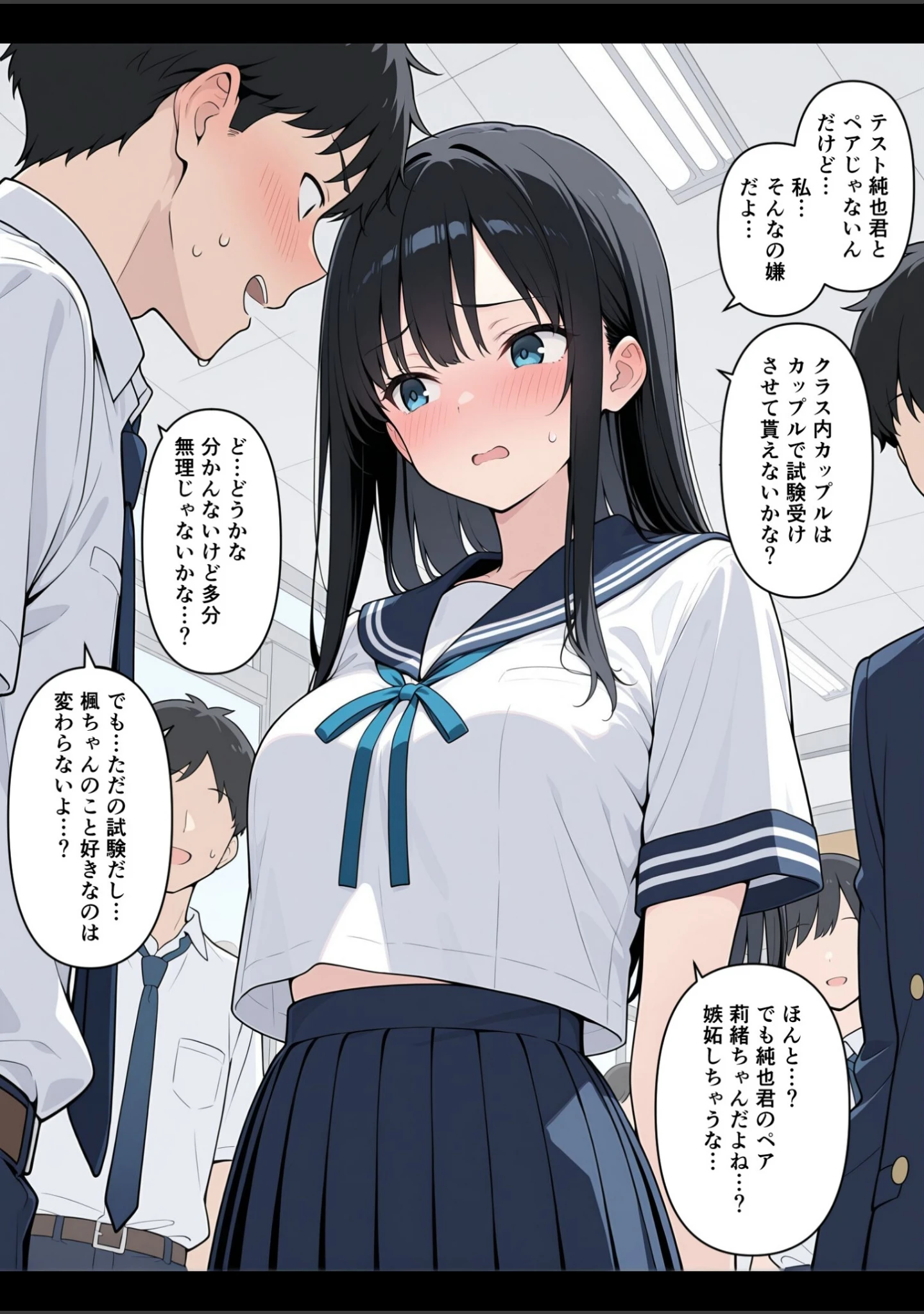 「性交試験【モザイク版】」（此処から） 試し読み 13ページ目
