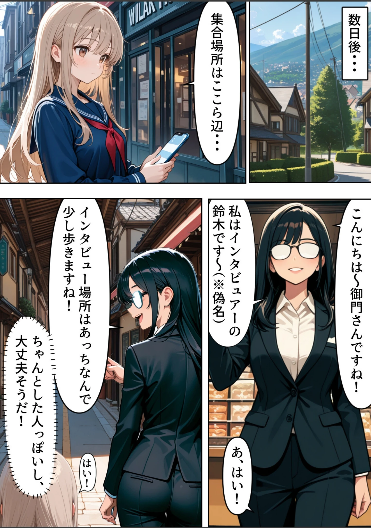 「底辺逆転-どん底ぼっち童貞の俺が億万長者に！？同級生の美女を「冴えない男の救済企画」と称した高額バイトで釣ってみた結果…【棒消し修正版】」（弱男紳士） 試し読み 9ページ目