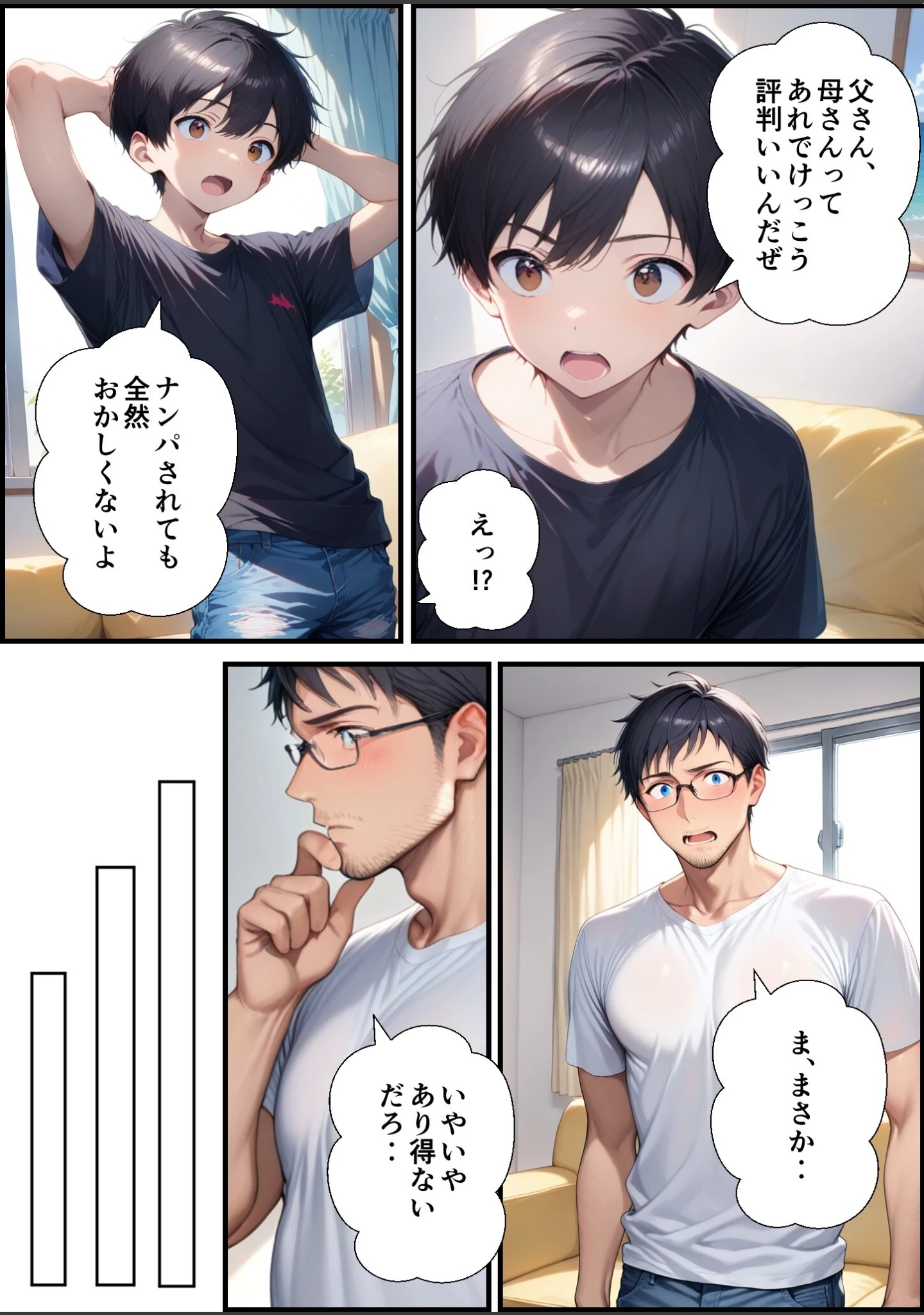 「妻が毒オジにナンパされて媚薬を盛られた件【モザイク版】」（鮫島猛） 試し読み 11ページ目