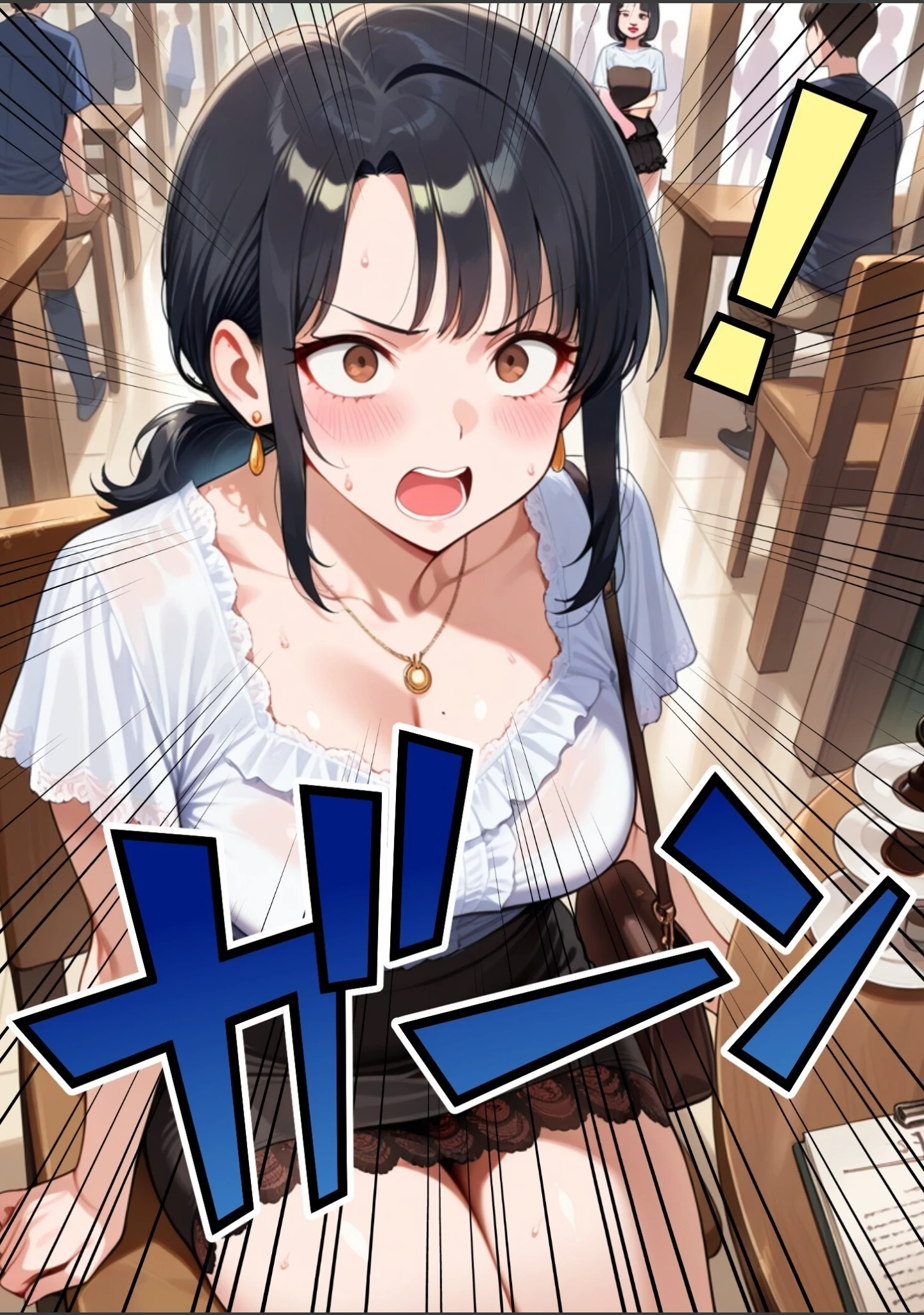 「妻が毒オジにナンパされて媚薬を盛られた件【モザイク版】」（鮫島猛） 試し読み 15ページ目