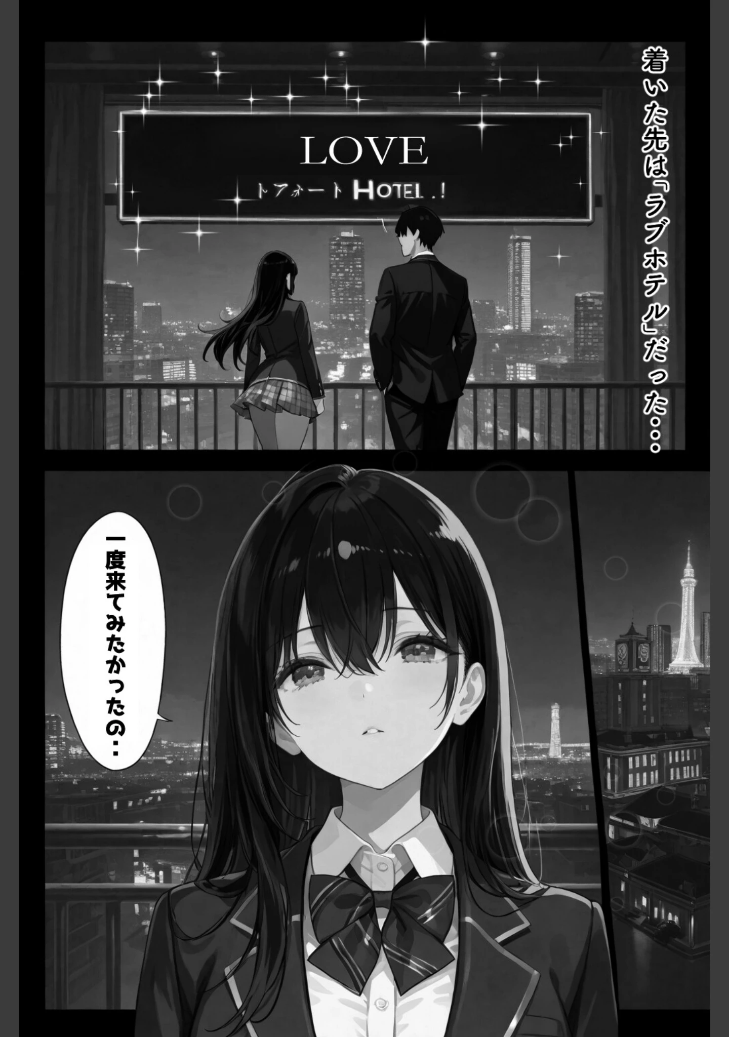 「超優等生な俺の幼馴染が有名エロ配信者だった件 2【白抜き修正版】」（愛罠） 試し読み 8ページ目
